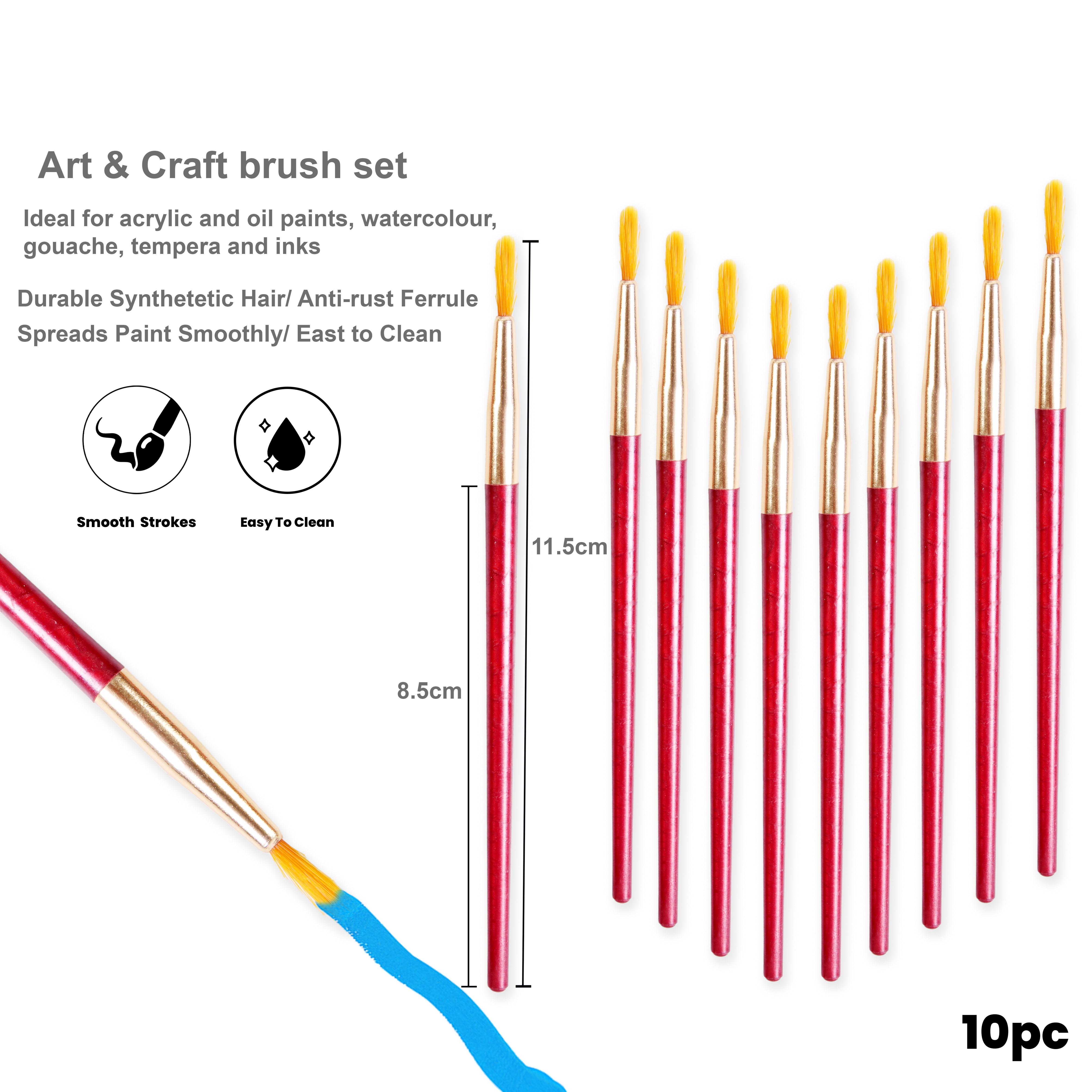 Eco Brush Round 115mm Set Of 10pc