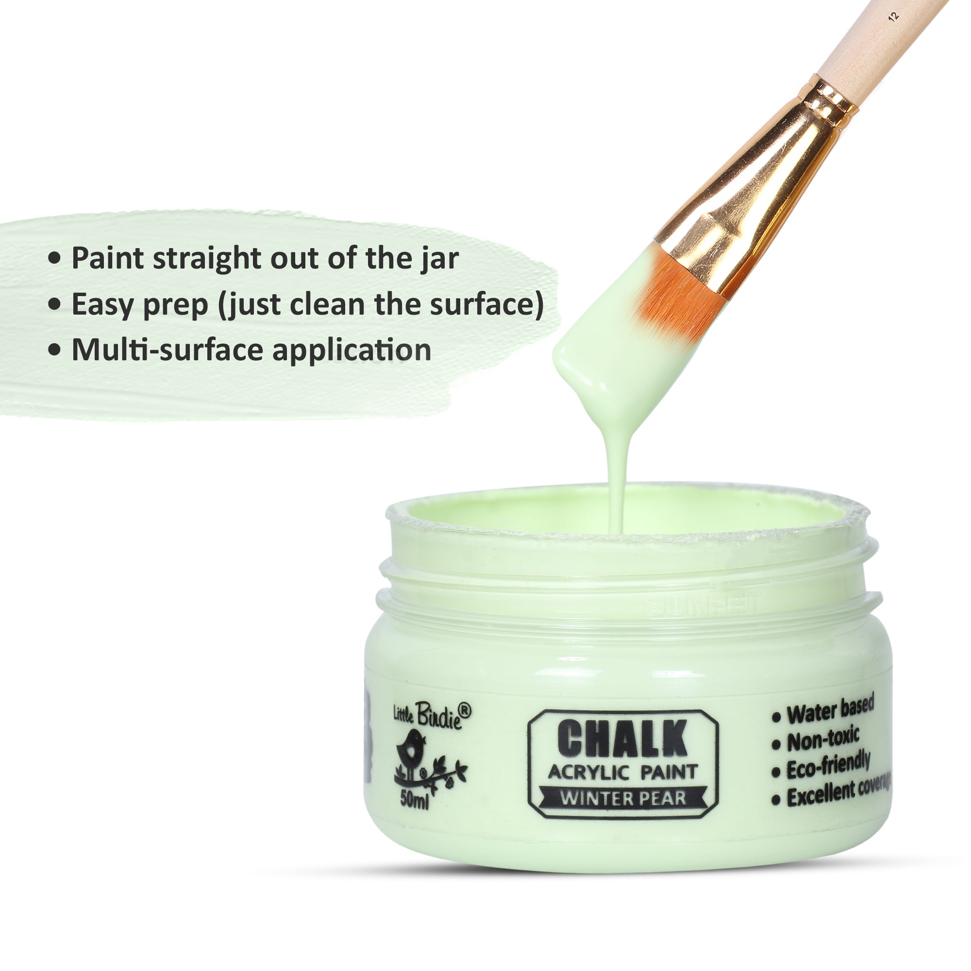 Home Decor Chalk Paint Winter Pear 50ml Bottle