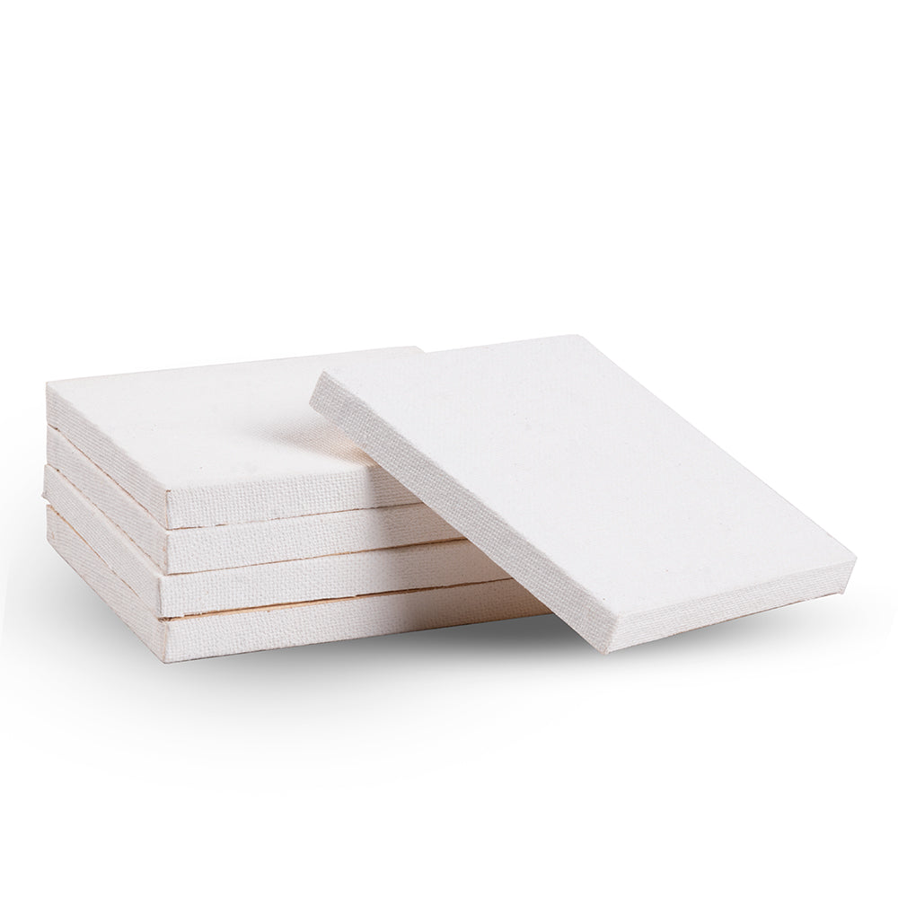 Mini Canvas 10 X 10 Cm pack Of 5Pc Shrink