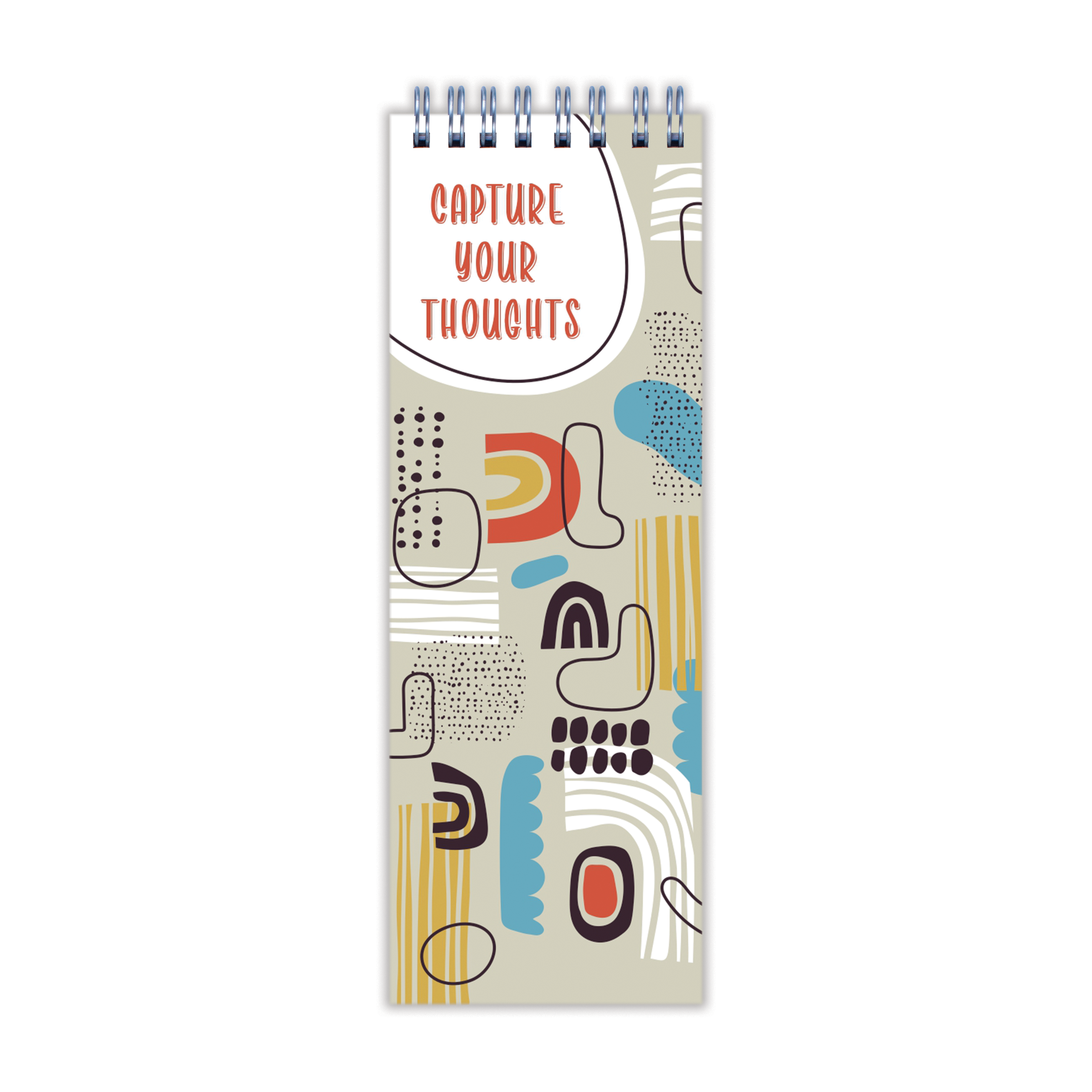 Spiral Memo Pad NoteBook | L8.75 XW3inch | 90gsm - 54 pages - 1 Book