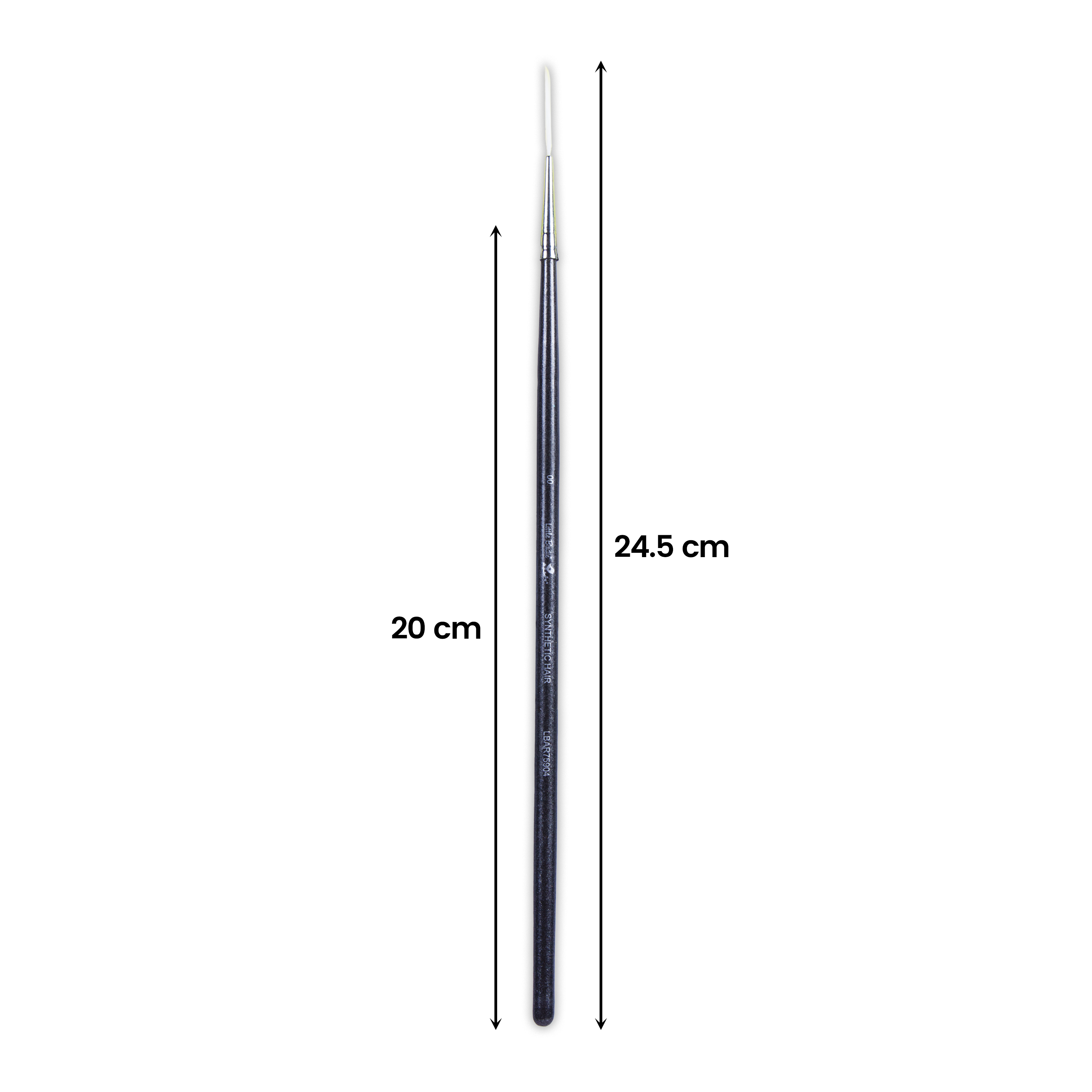 Premium Liner Brush Synthetic Hair Handle Length 200mm Size 00 1 pc