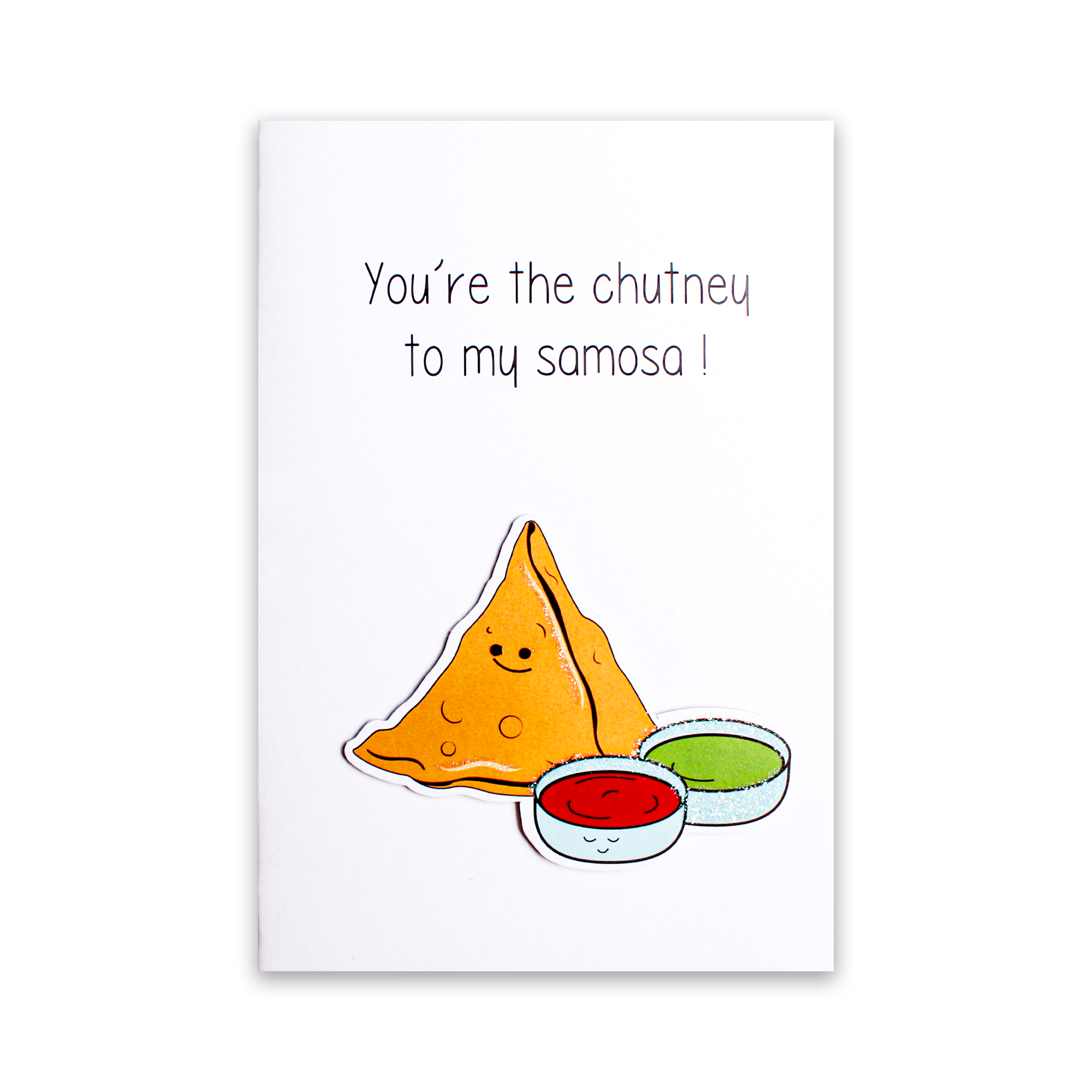 Greeting Card & Envelope Chutney to Samosa 4 X 6inch