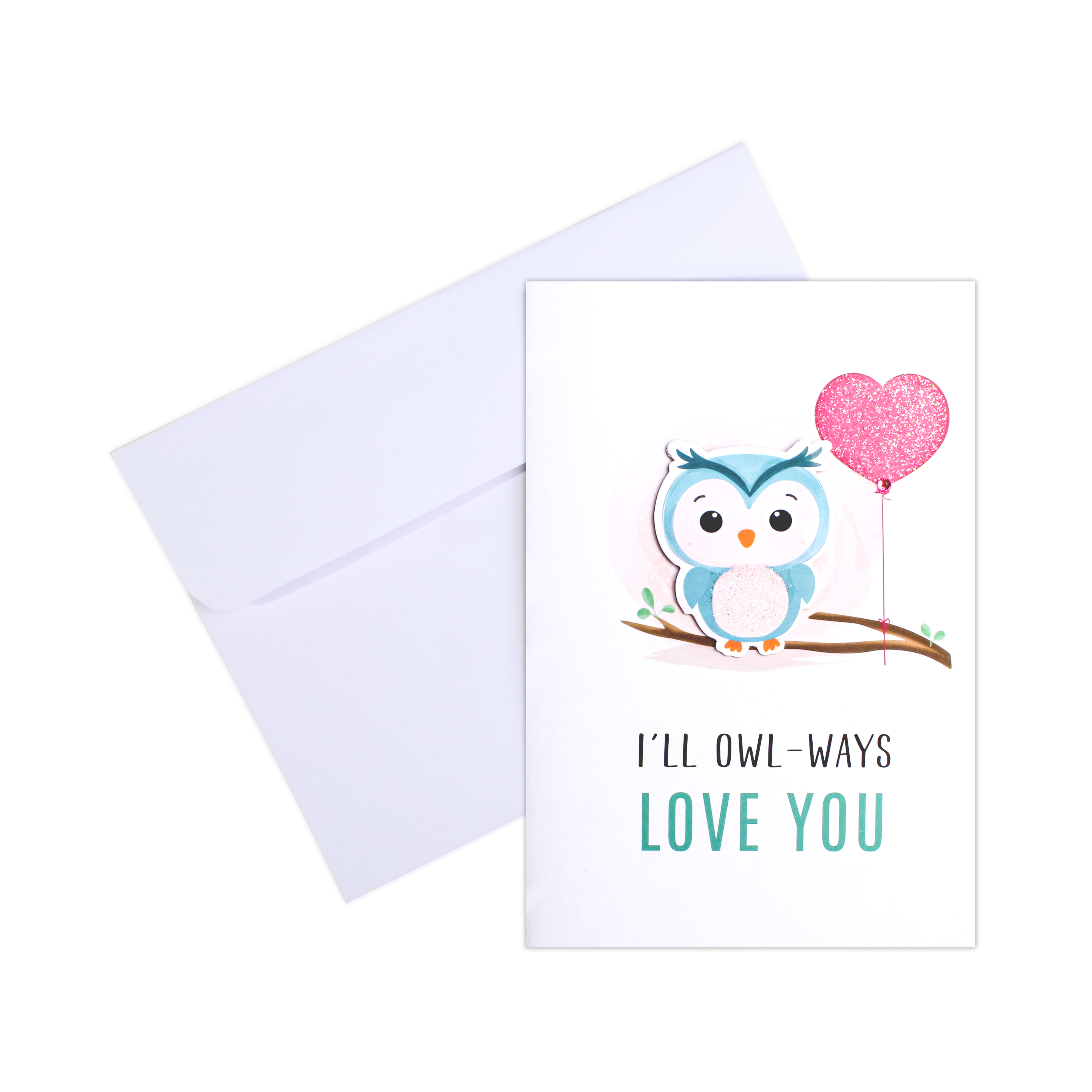 Greeting Card & Envelope Love you Latte 4 X 6inch