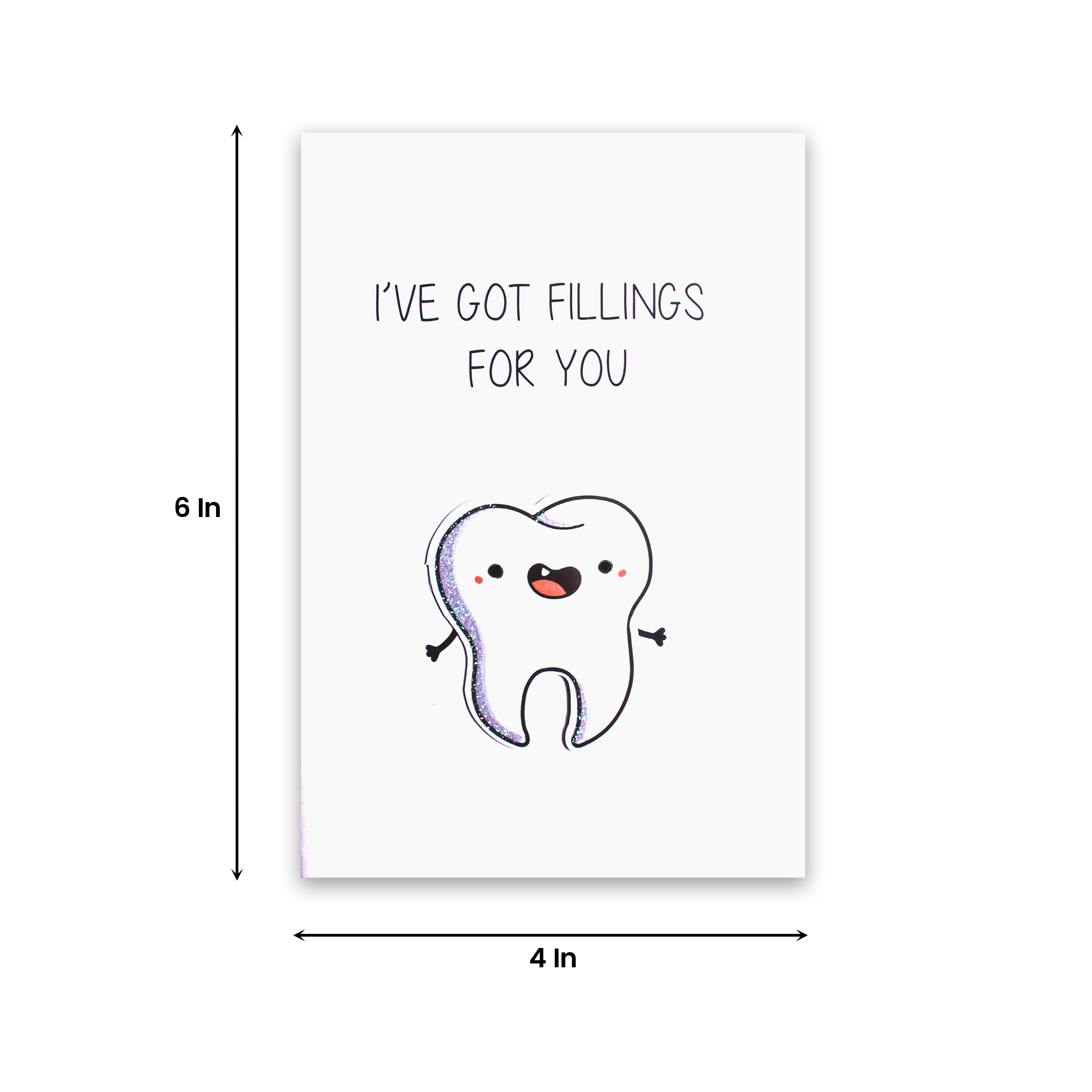 Greeting Card & Envelope Fillings for you 4 X 6inch
