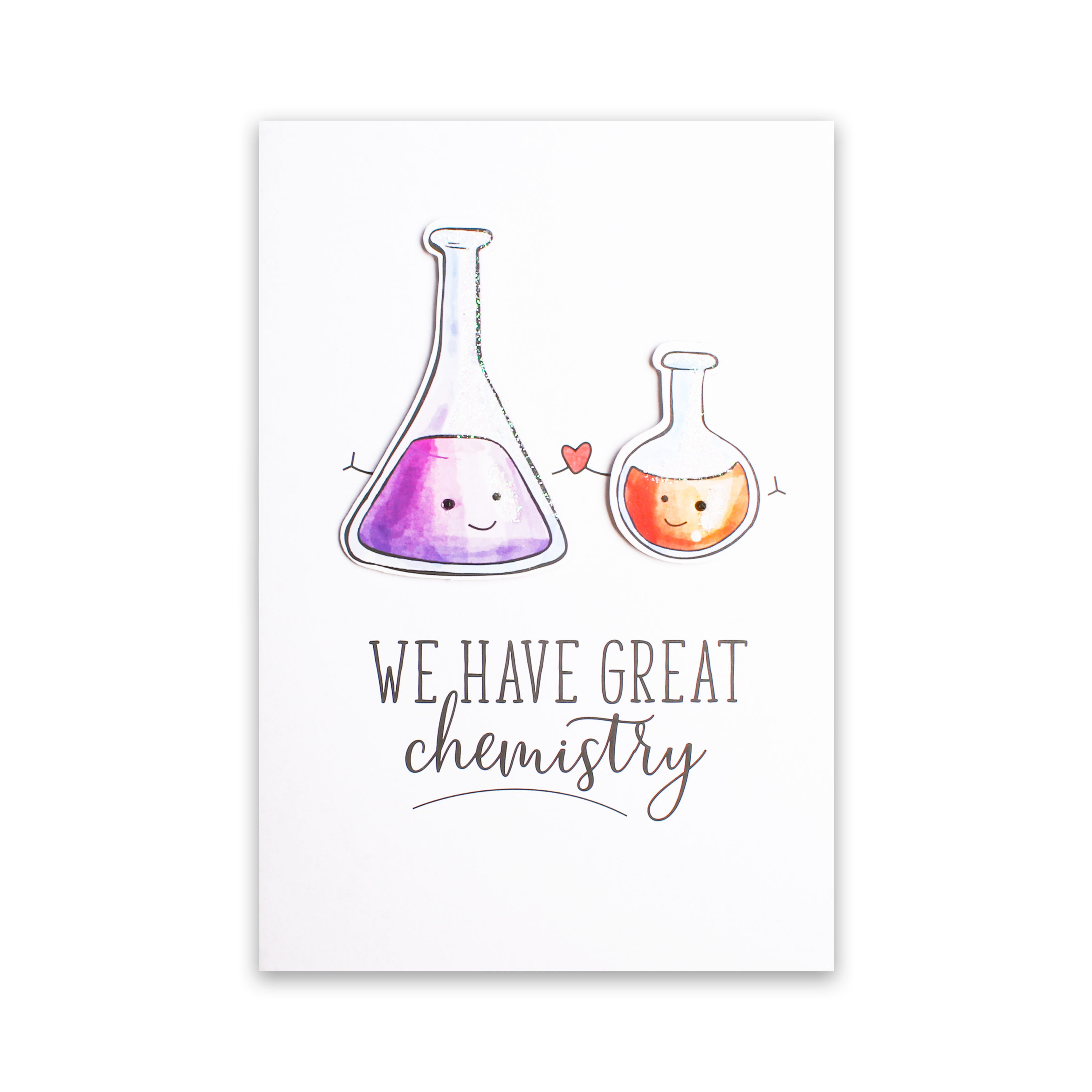 Greeting Card & Envelope Great Chemistry 4 X 6inch