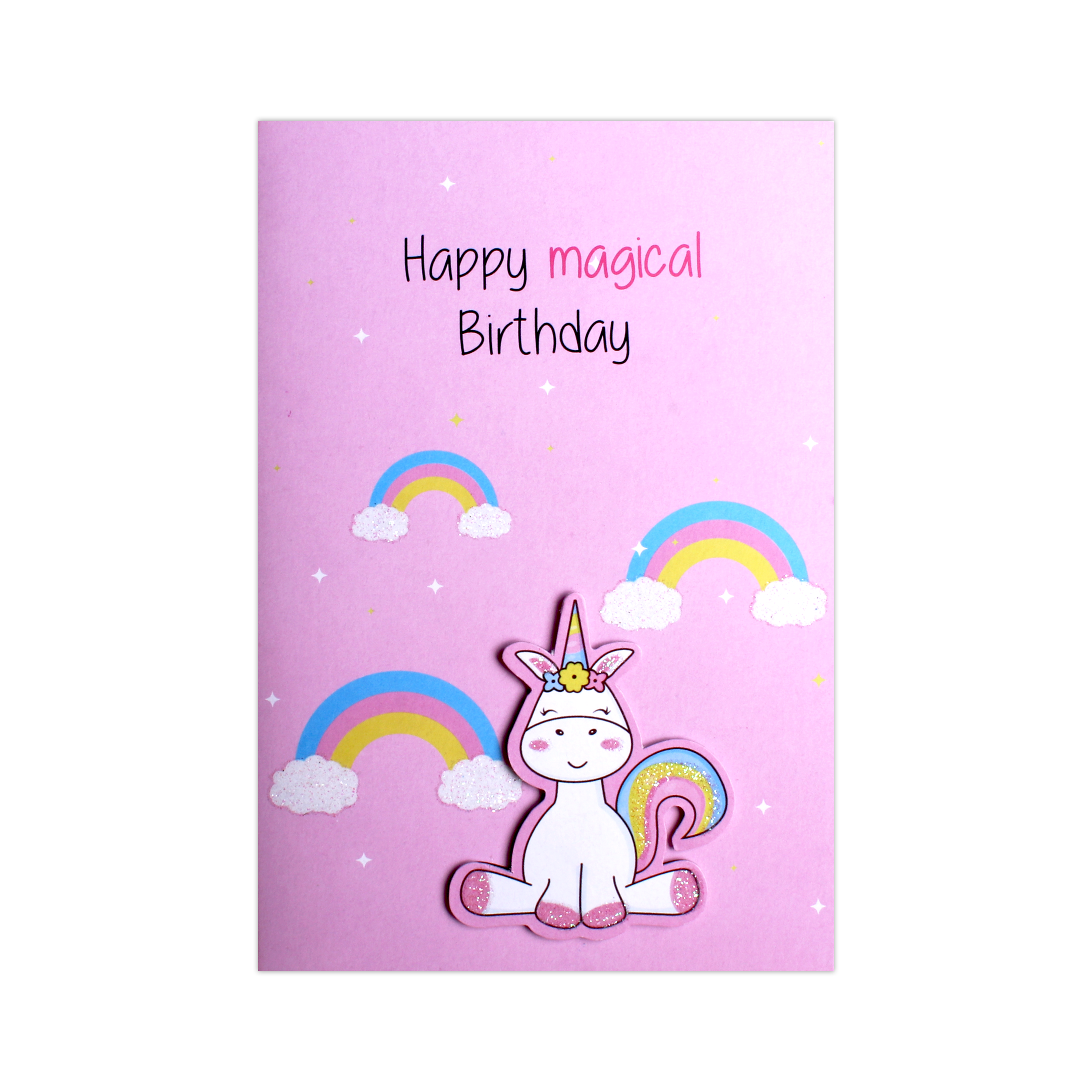 Greeting Card & Envelope Magical Birthday 4 X 6inch