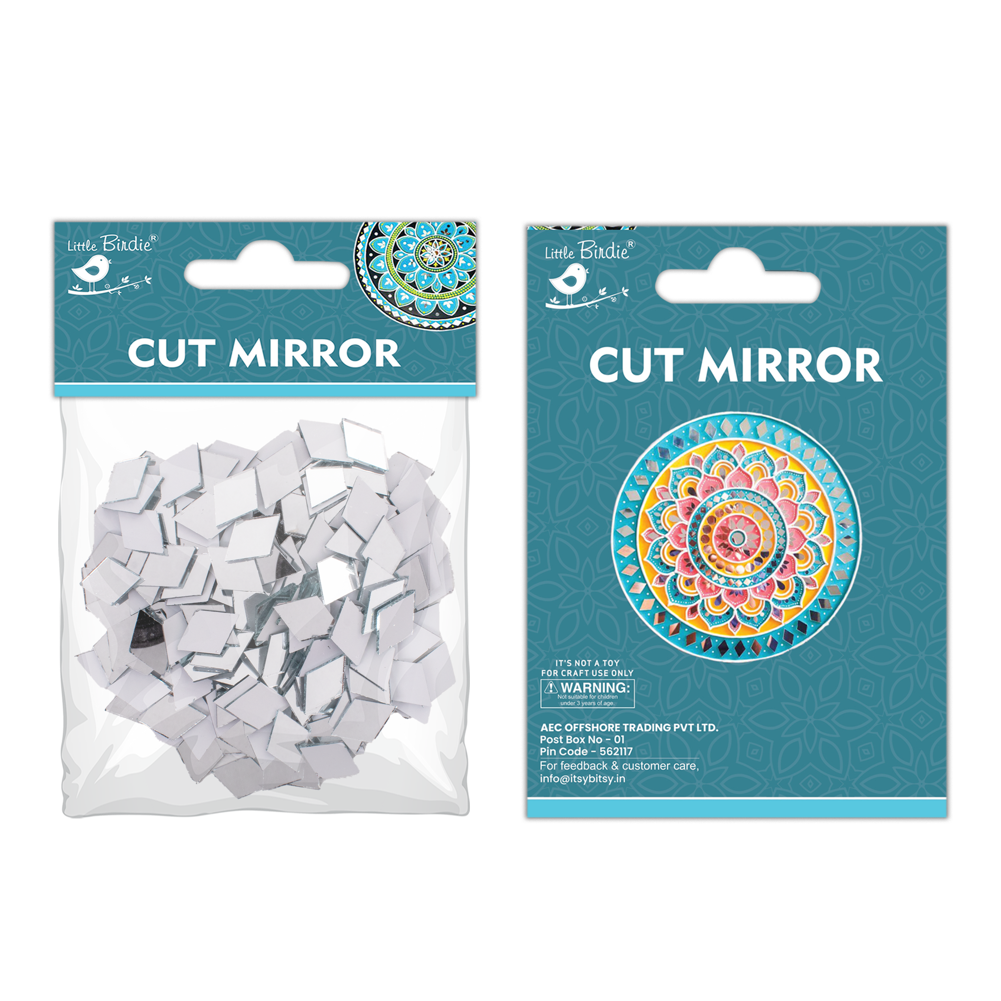Cut Mirror Diamond 11Mm 50Gms Approx 175pc