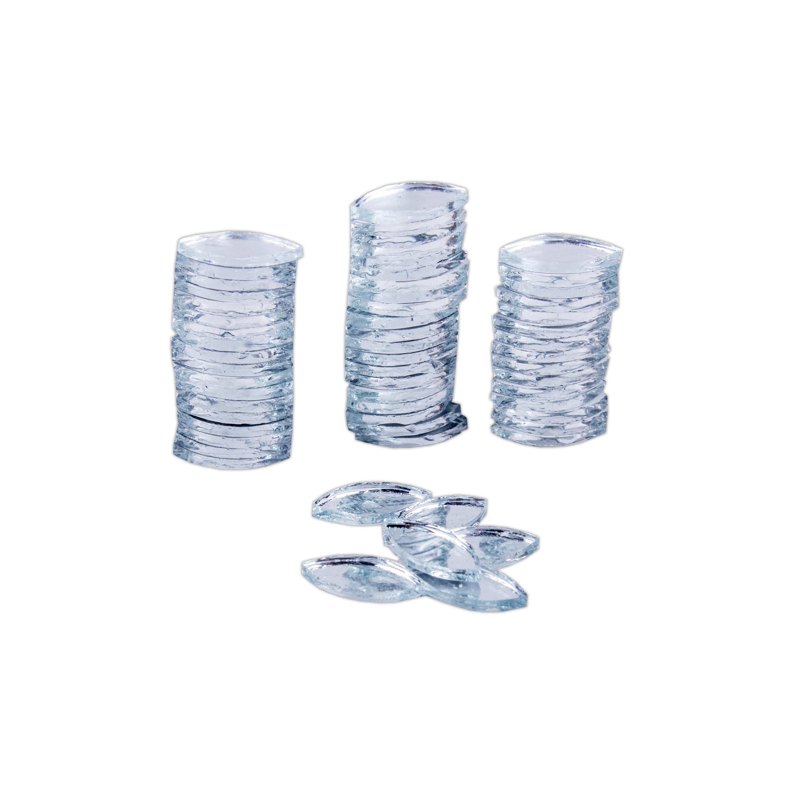 Cut Mirror Leaf 8Mm 50Gms Approx 930pc