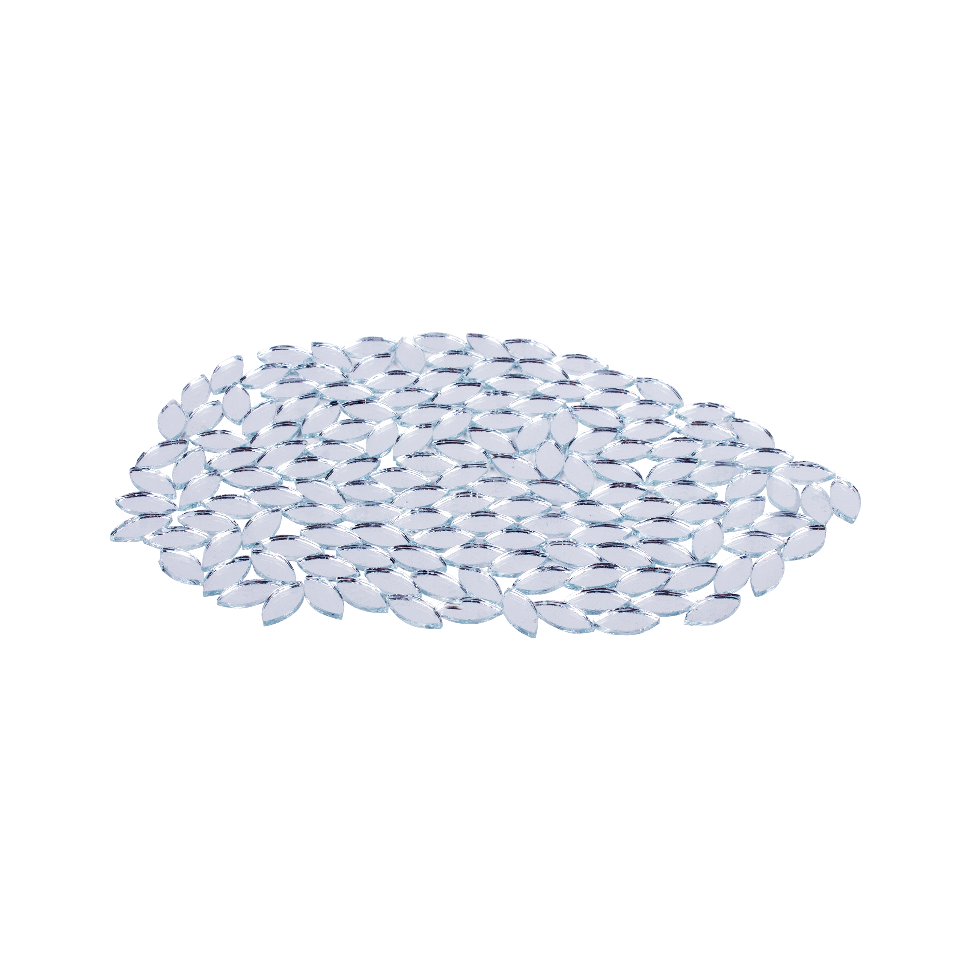 Cut Mirror Leaf 8Mm 50Gms Approx 930pc