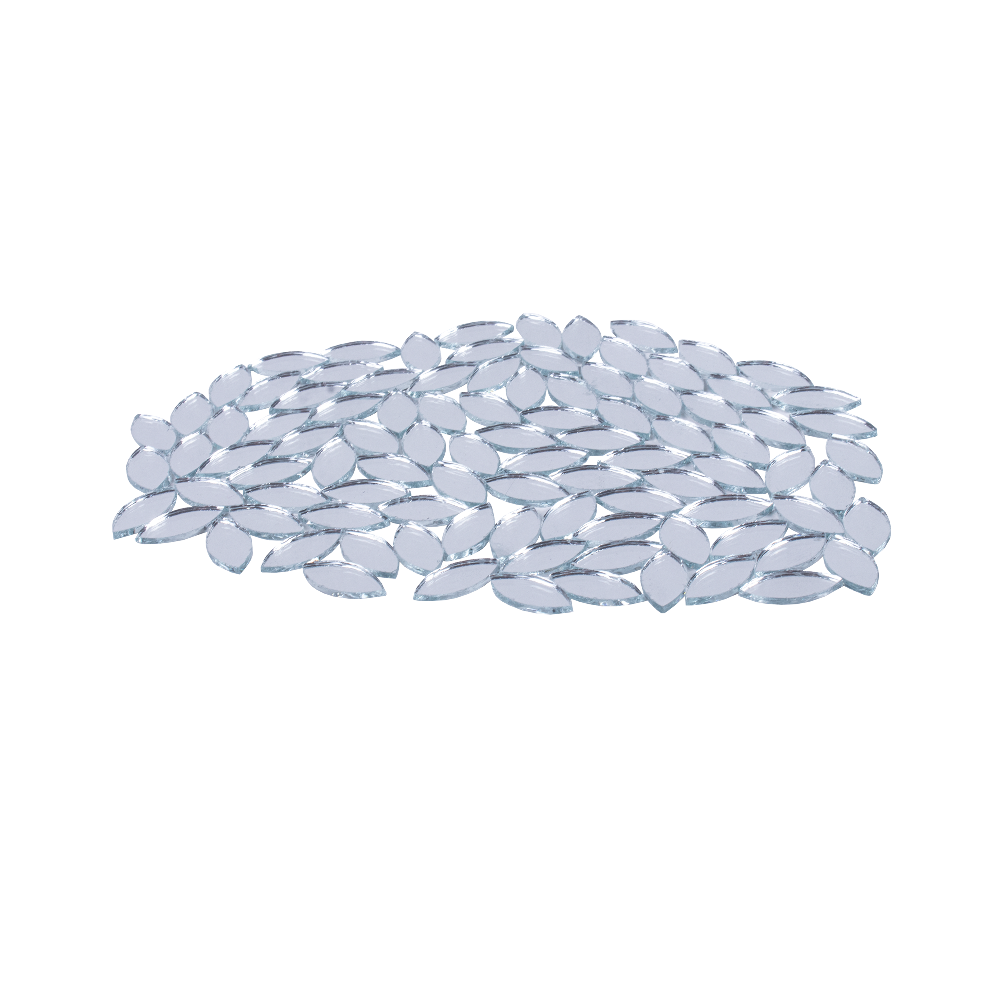 Cut Mirror Leaf 12Mm 50Gms Approx 498pc