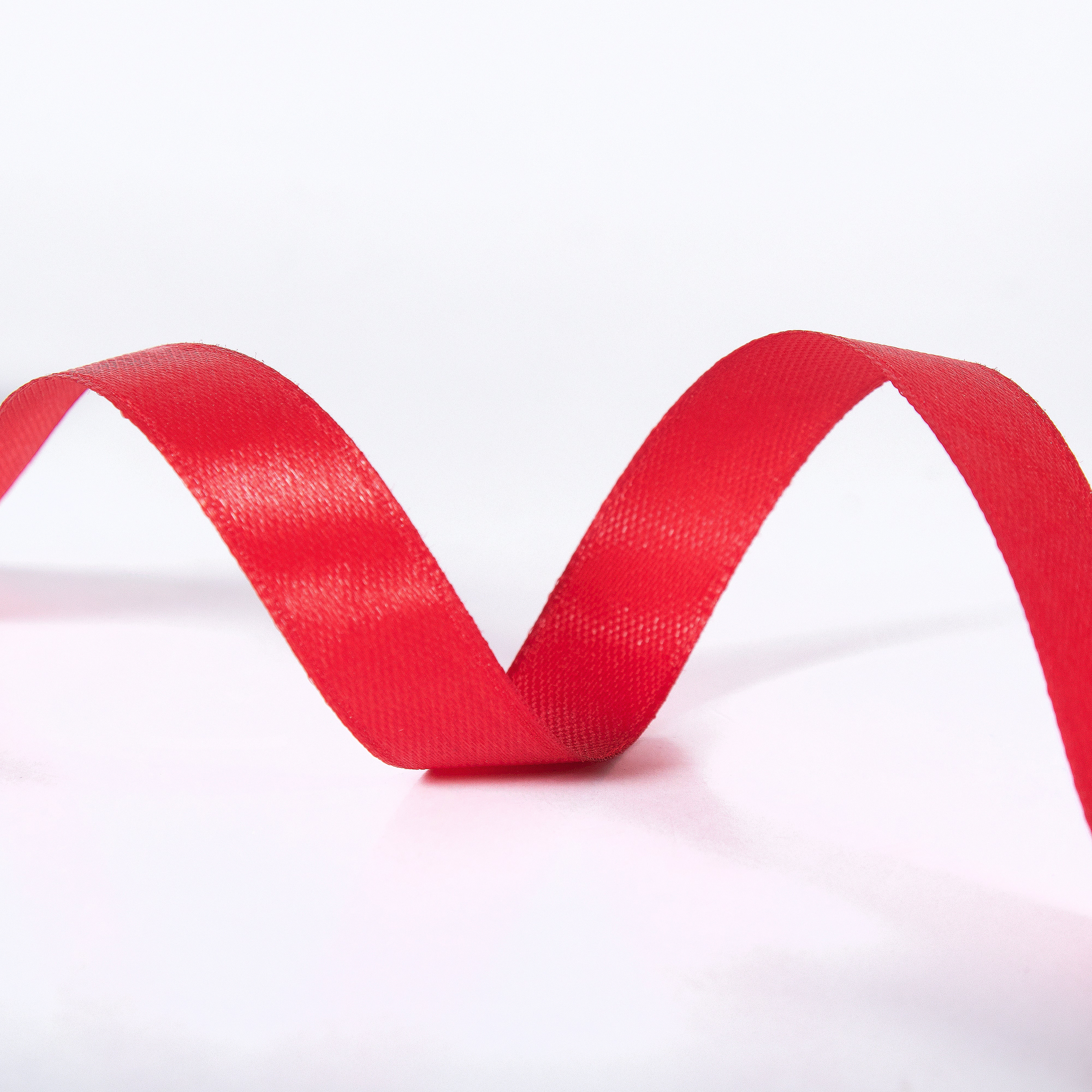 Satin Ribbon 12mm Red 6mtr 1Roll