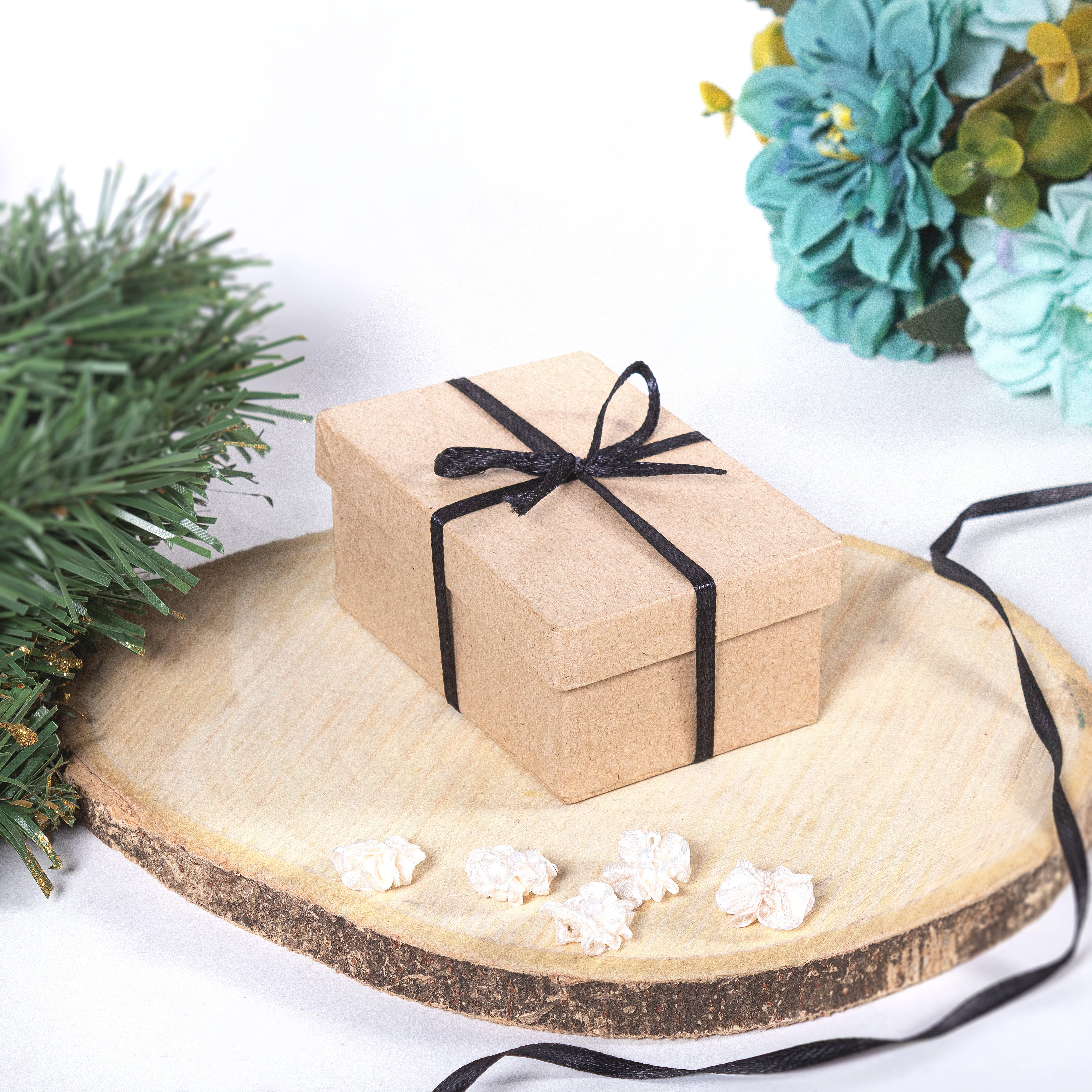 Satin Ribbon 3mm Black 12mtr 1Roll