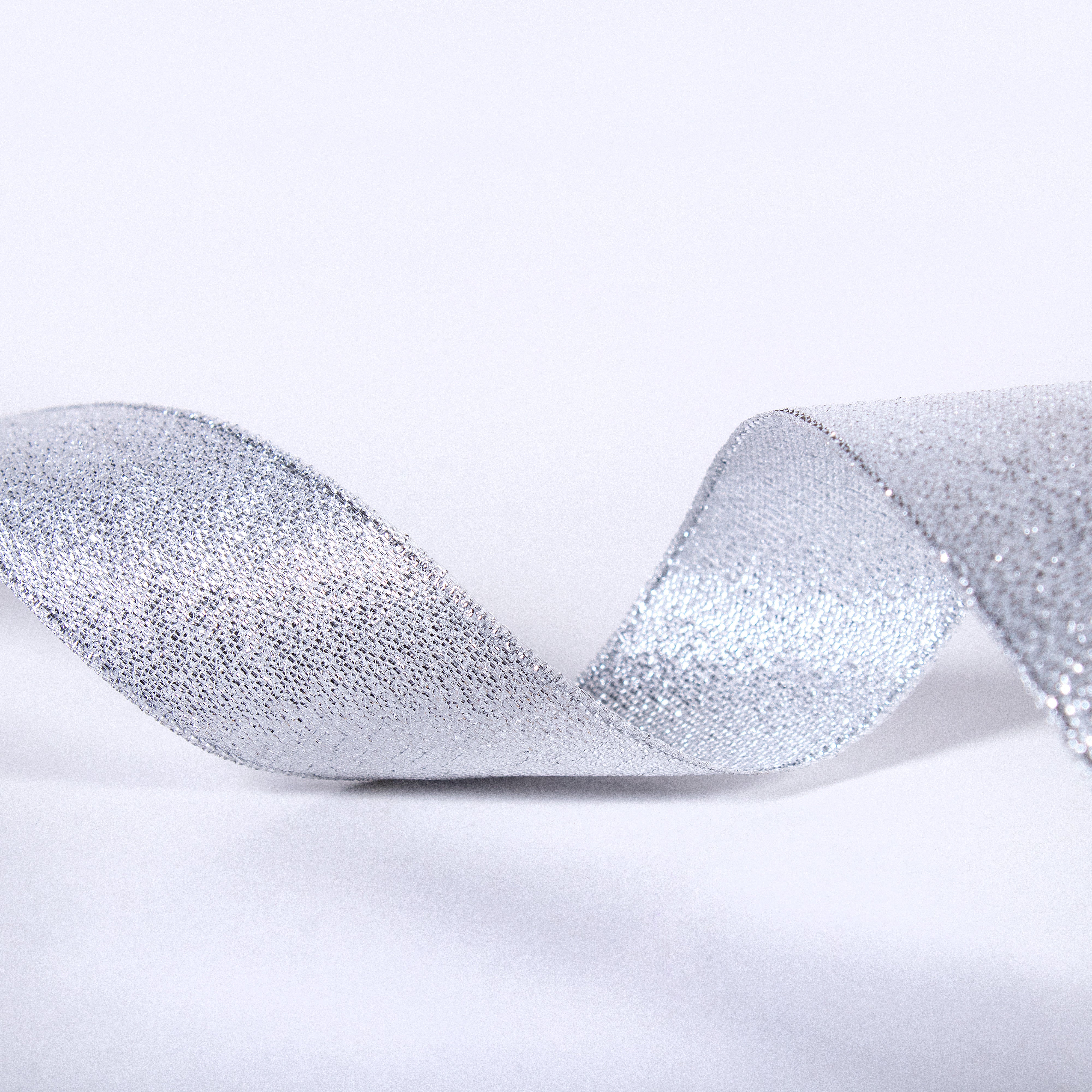 Tissue Ribbon 25mm Silver 3mtr 1Roll