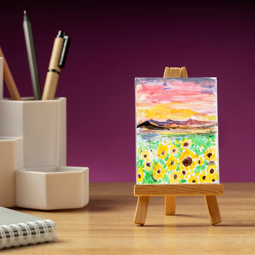 Diy Mini Canvas Painting Kit 1 Box