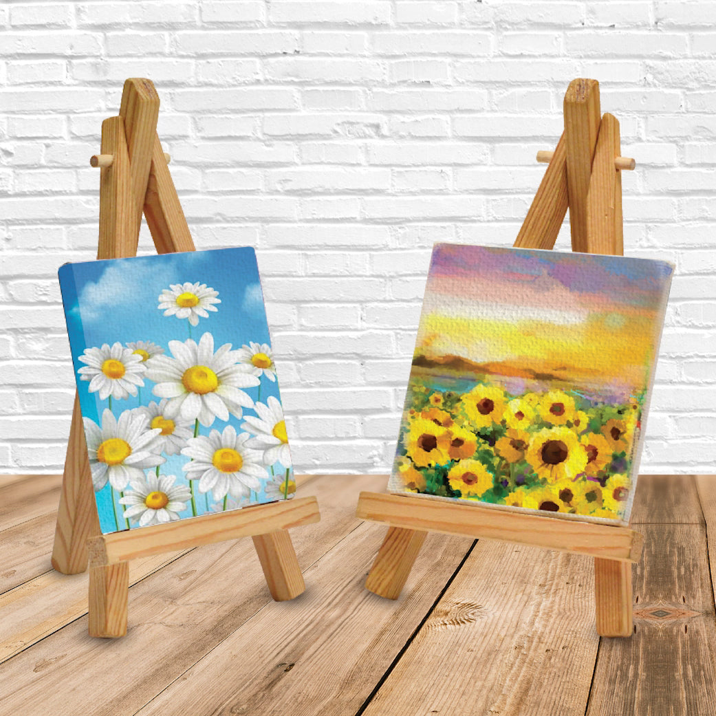 Diy Mini Canvas Painting Kit 1 Box