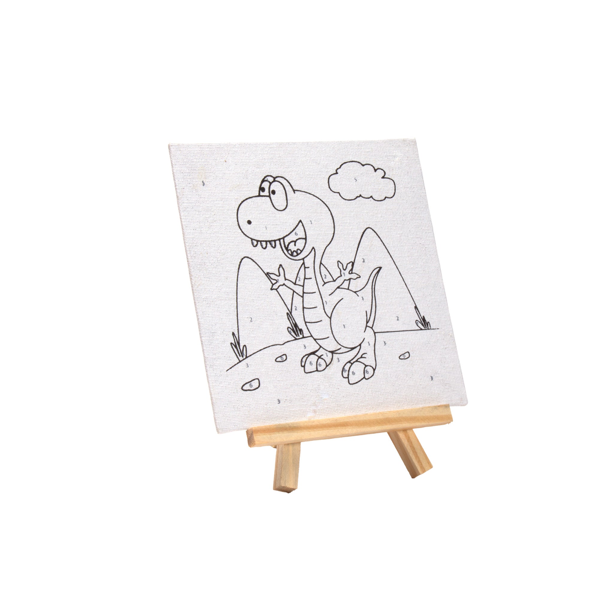 DIY Paint By Numbers - Happy Dino, 1 Box