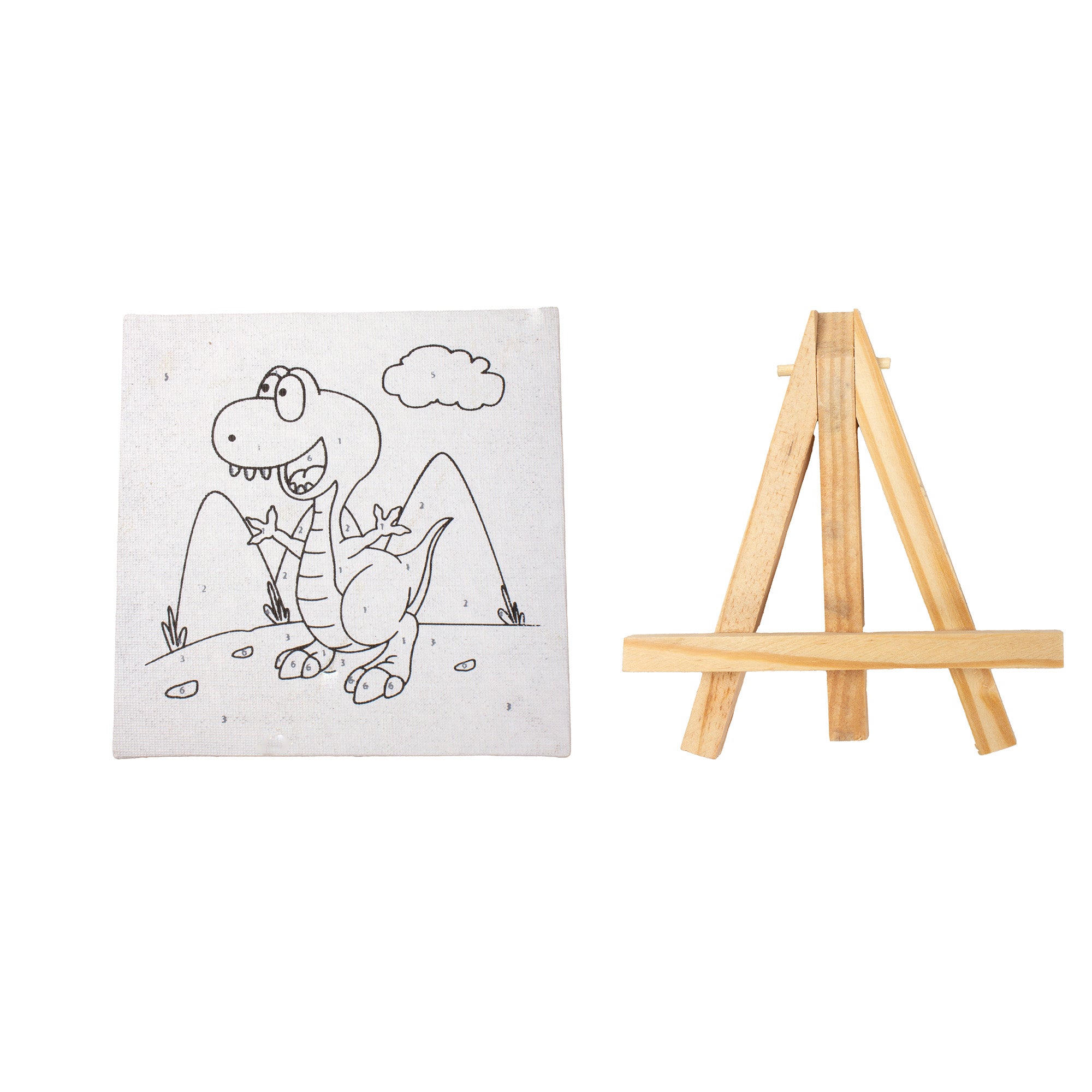 DIY Paint By Numbers - Happy Dino, 1 Box