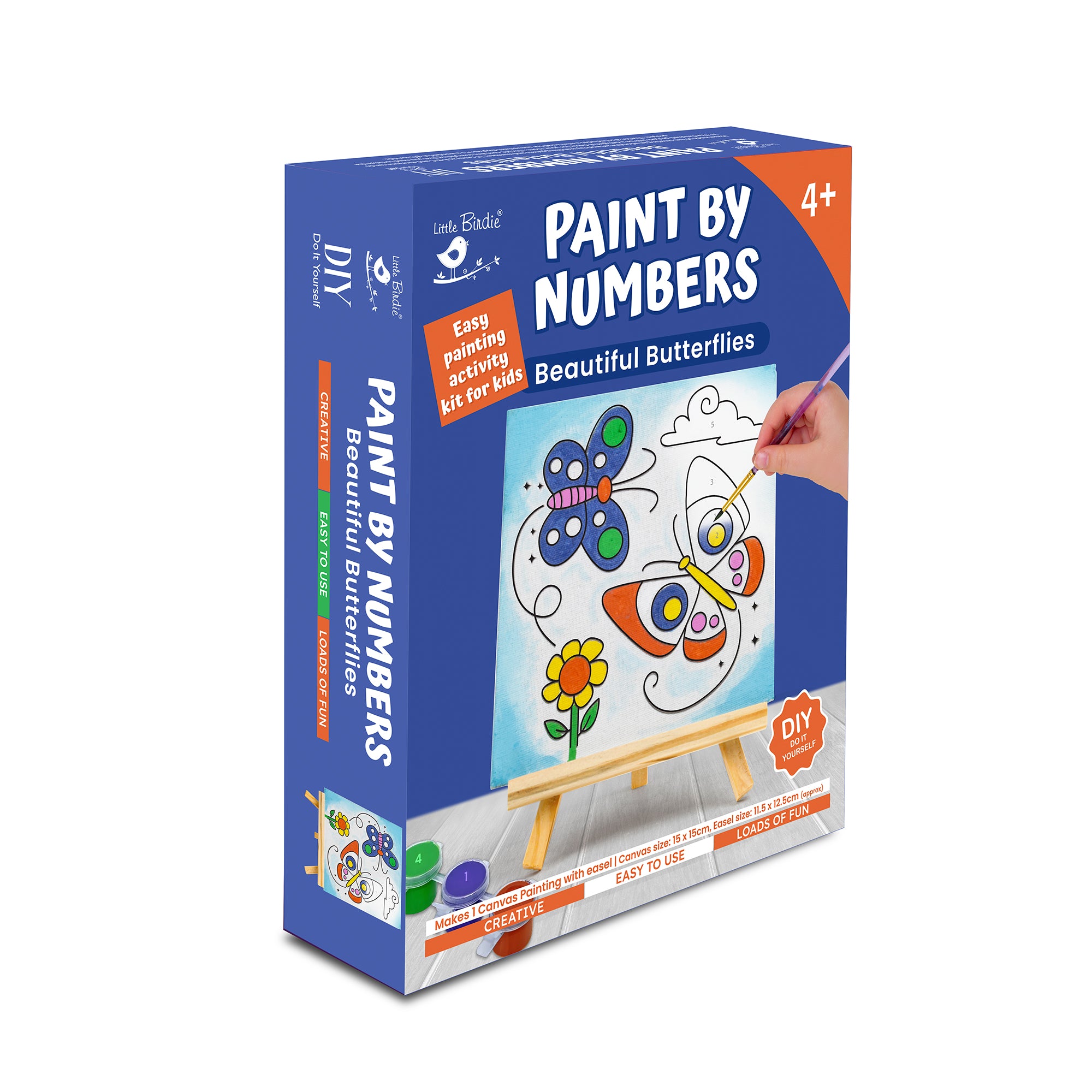DIY Paint By Numbers - Beautiful Butterflies, 1 Box