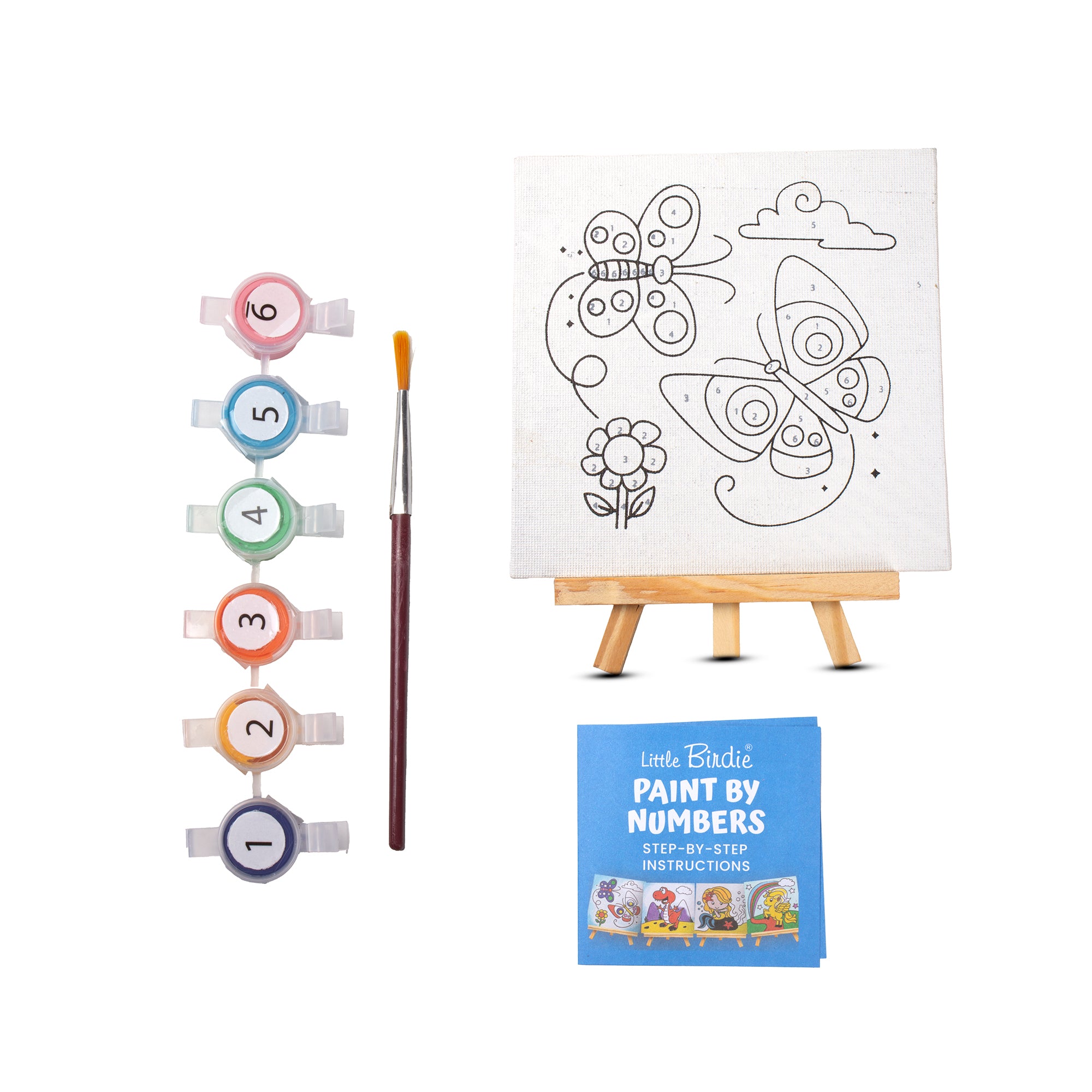 DIY Paint By Numbers - Beautiful Butterflies, 1 Box