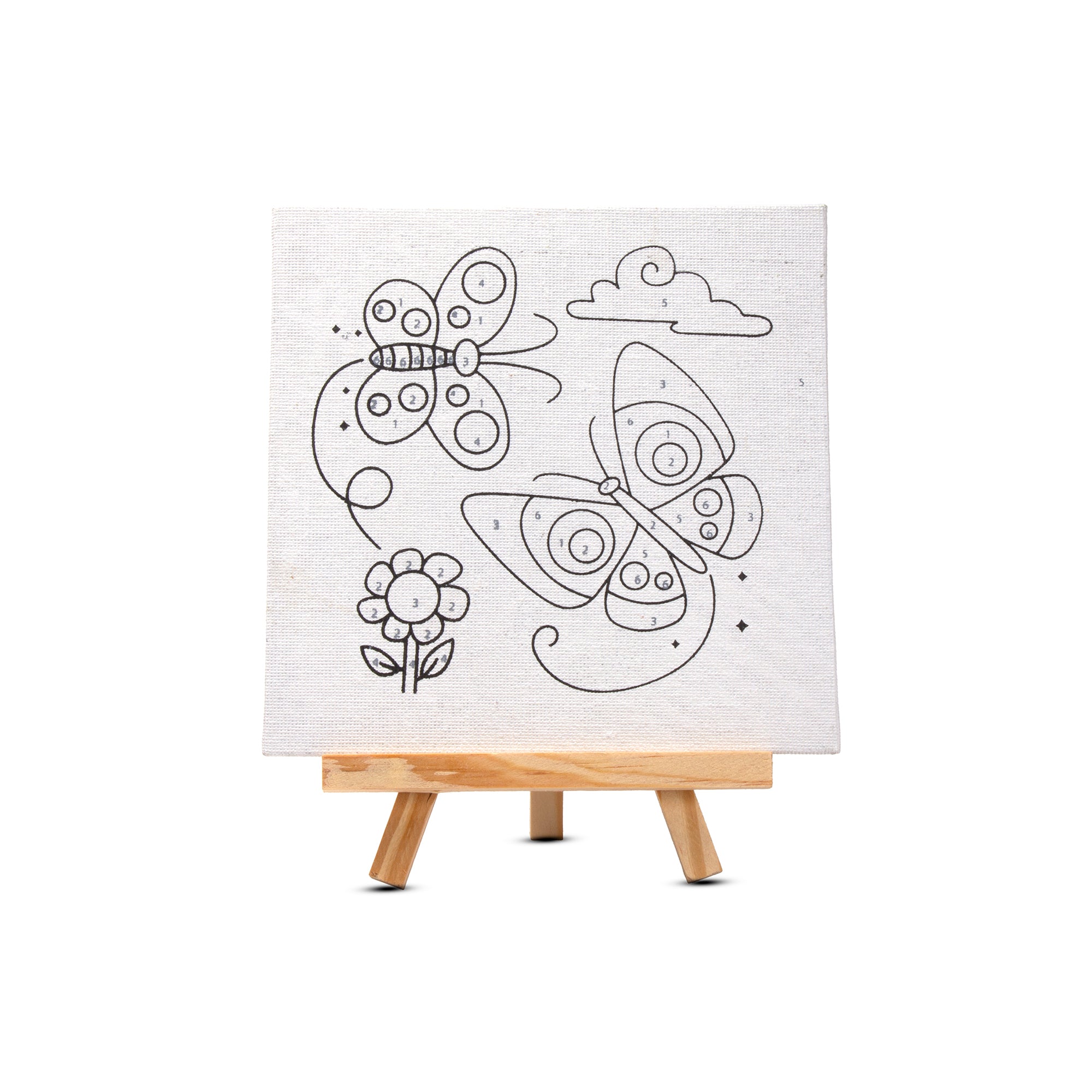 DIY Paint By Numbers - Beautiful Butterflies, 1 Box