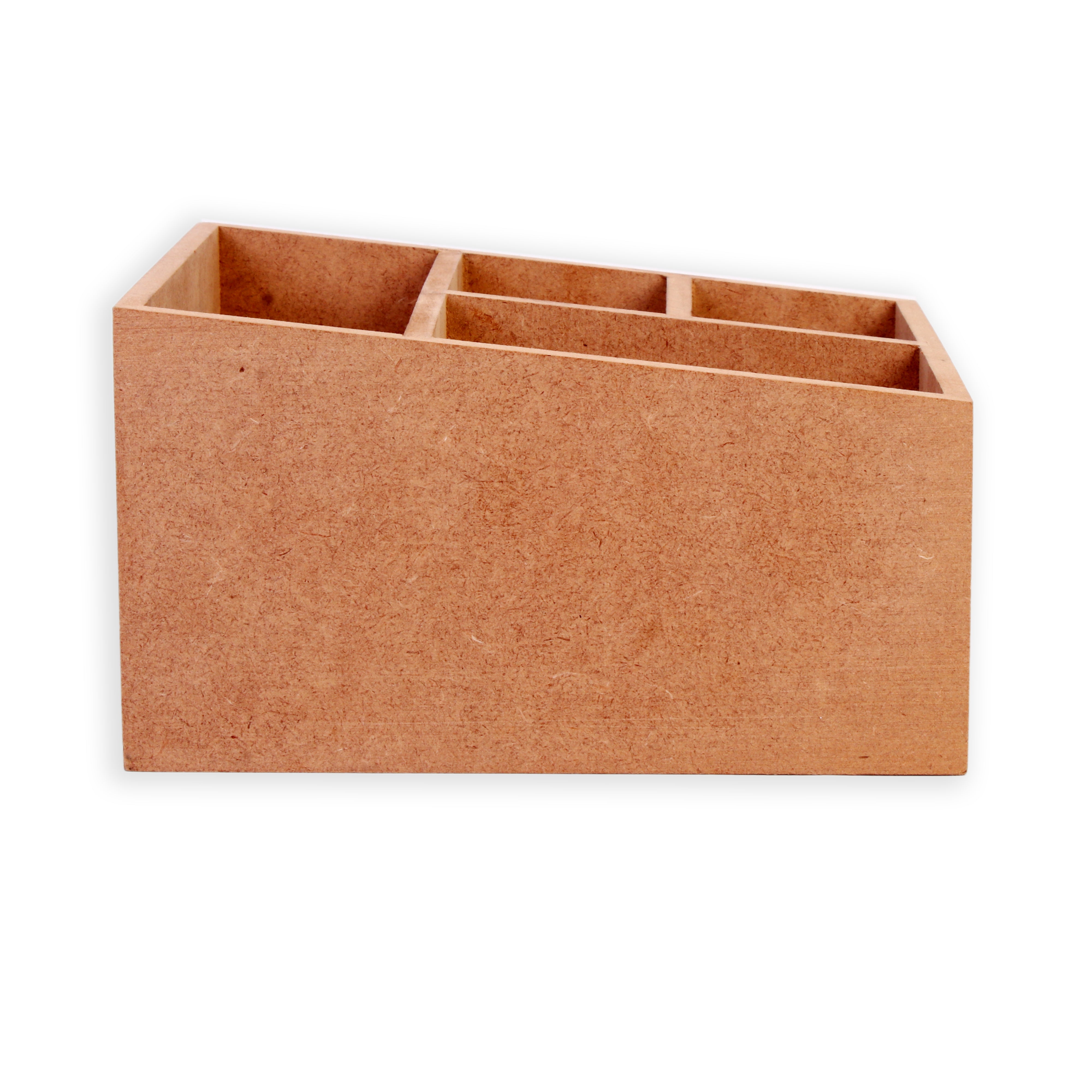 MDF Multi Compartment Table Organizer L17 X W14Cm Approx 5.5Mm Thick 1Pc Sw Lb