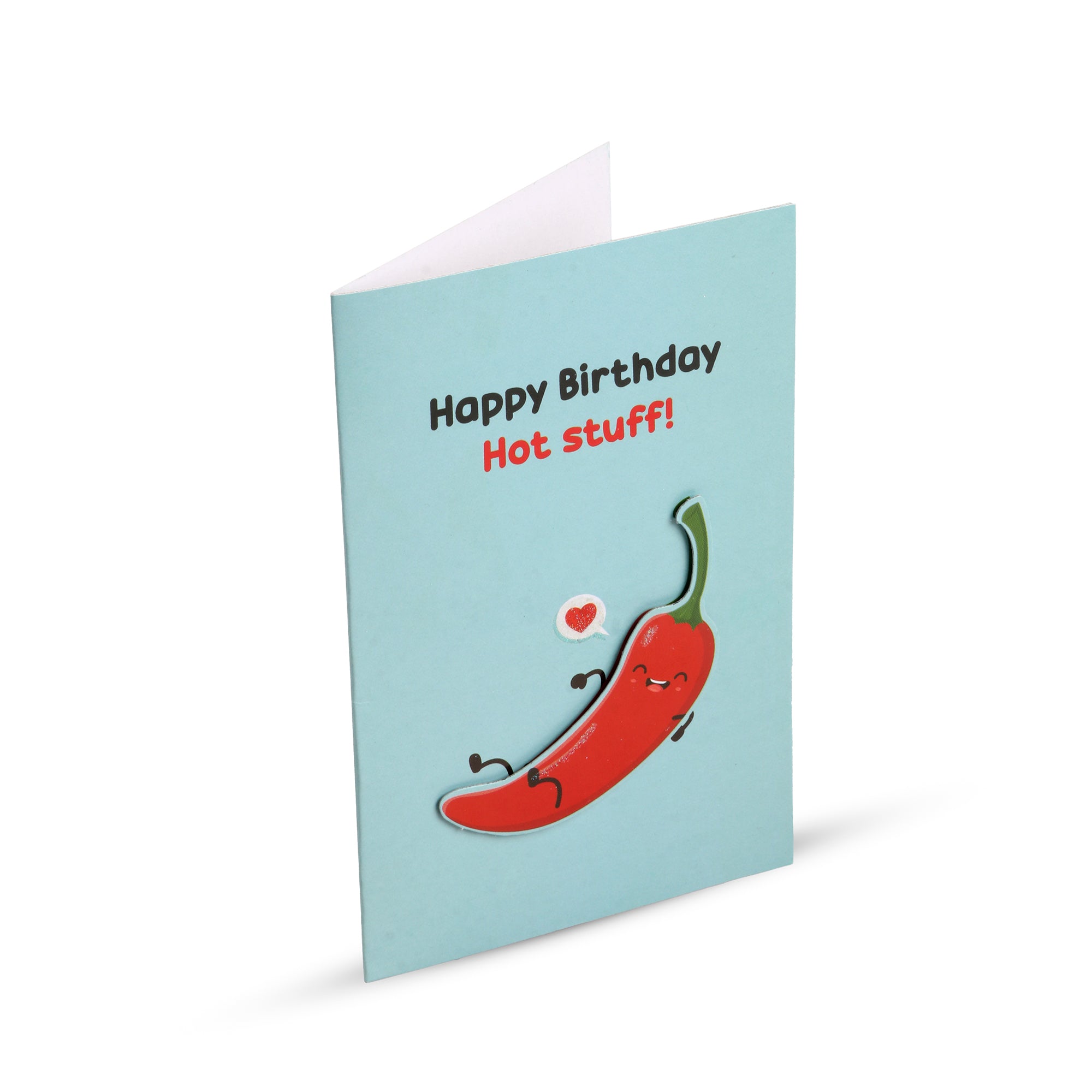 3D Greeting Card & Envelope Hot Stuff 4 X 6inch