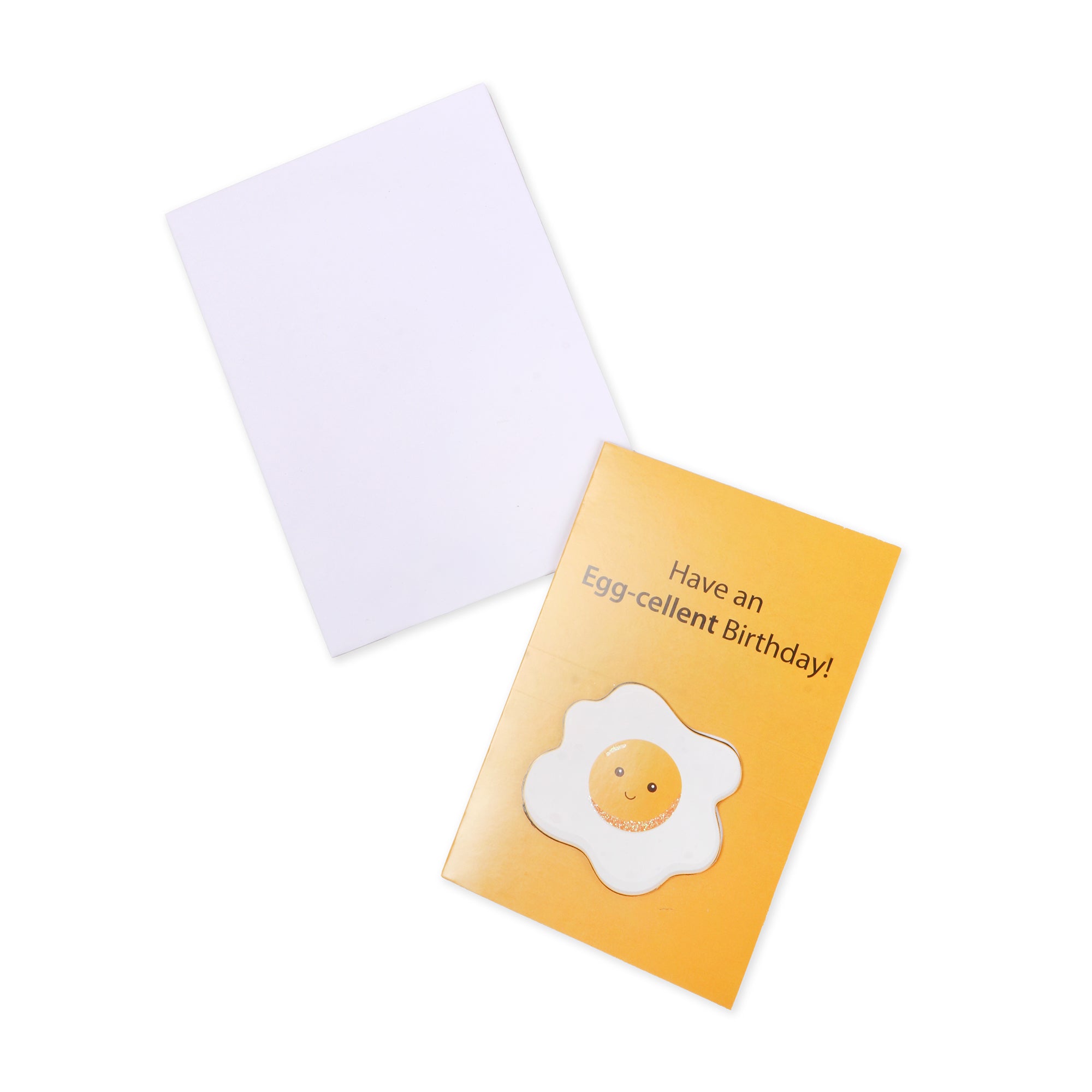 3D Greeting Card & Envelope Eggcellent Birthday 4 X 6inch