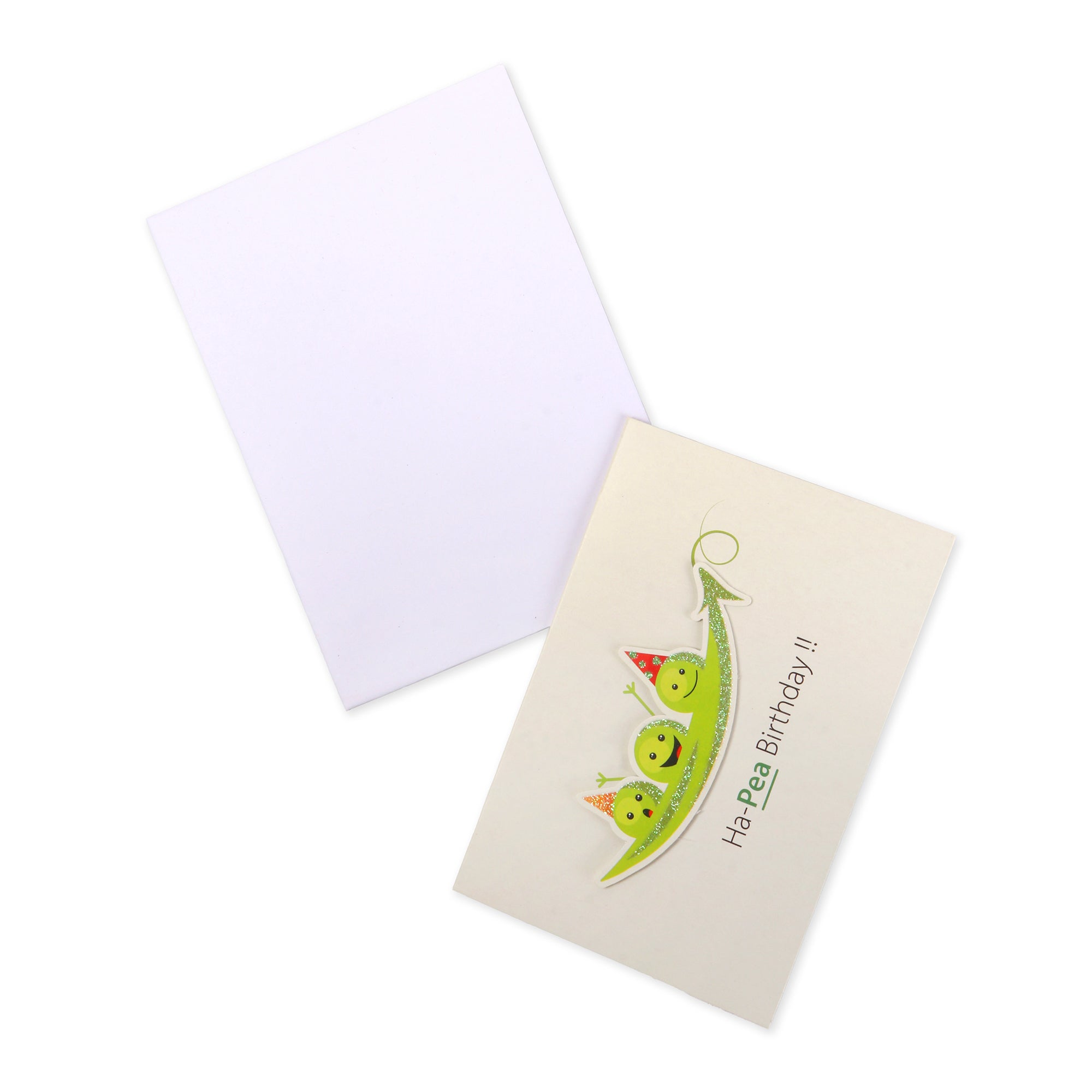3D Greeting Card & Envelope Ha-pea Birthday 4 X 6inch