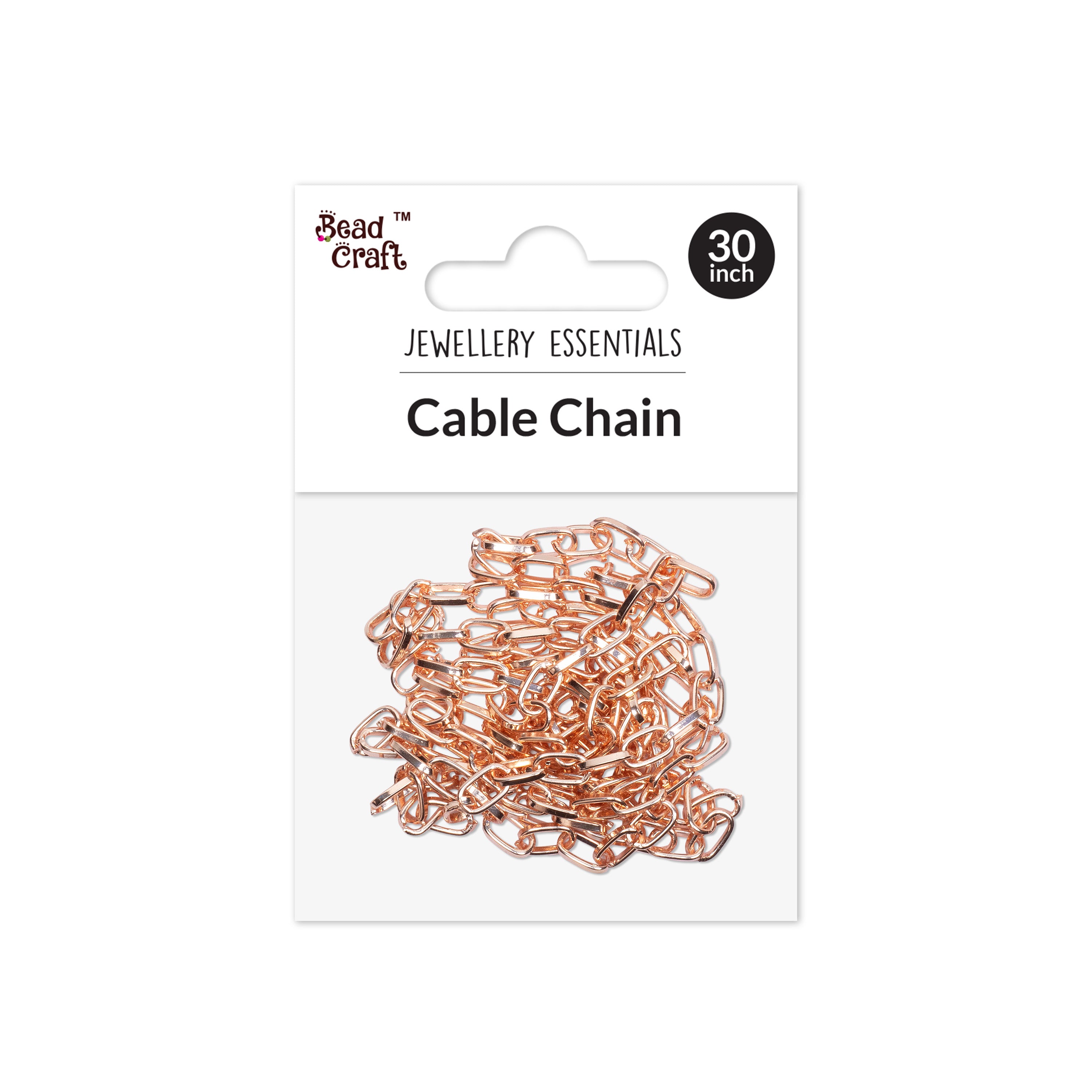 Snake Chain 10 Rose Gold 30Inch 1Pc