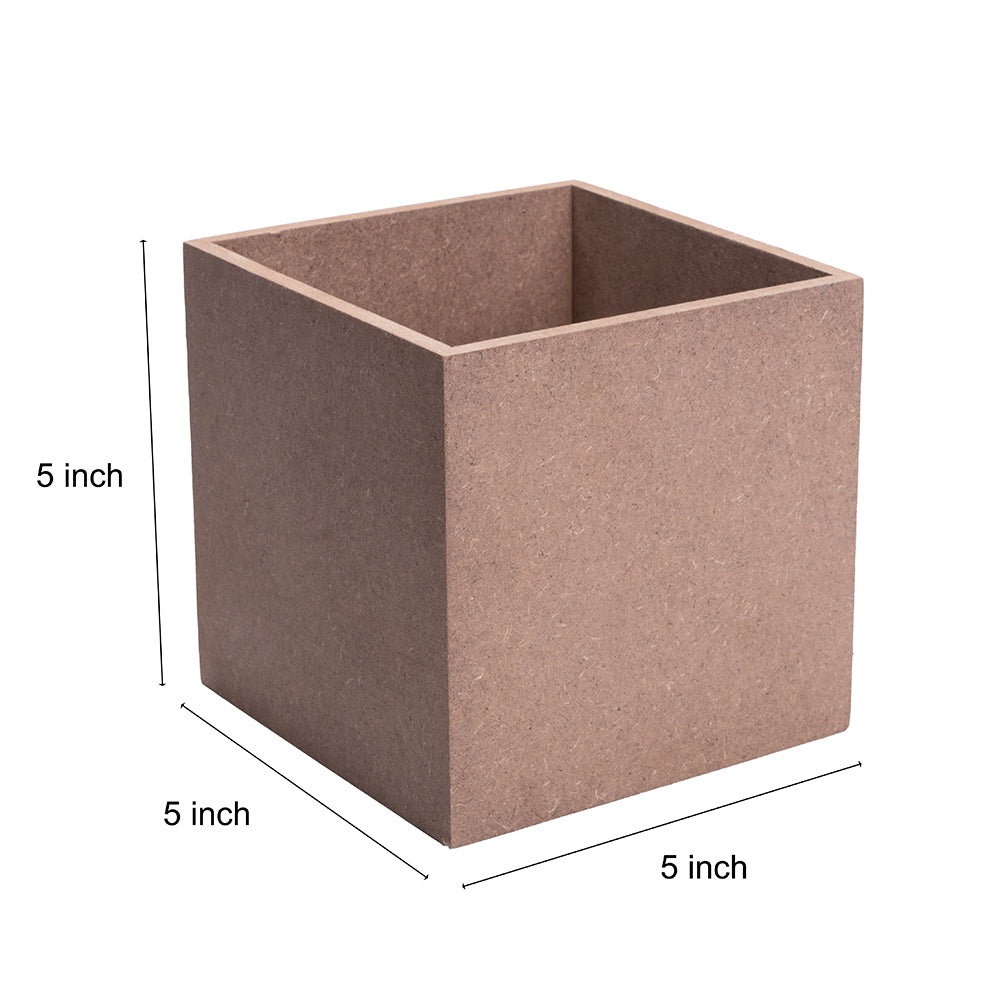 MDF Plant Holder L5 X W5 X H5Inch 1 Pc