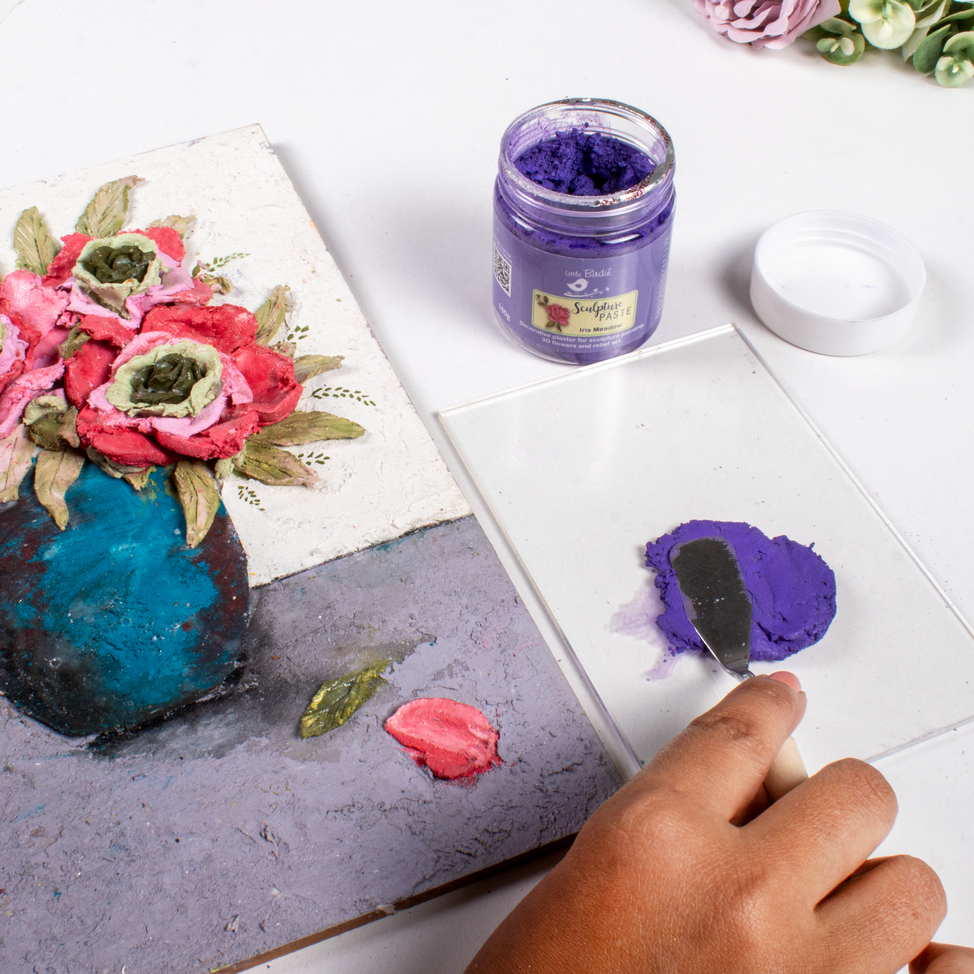 Sculpture Paste Iris Meadow 160gm Bottle