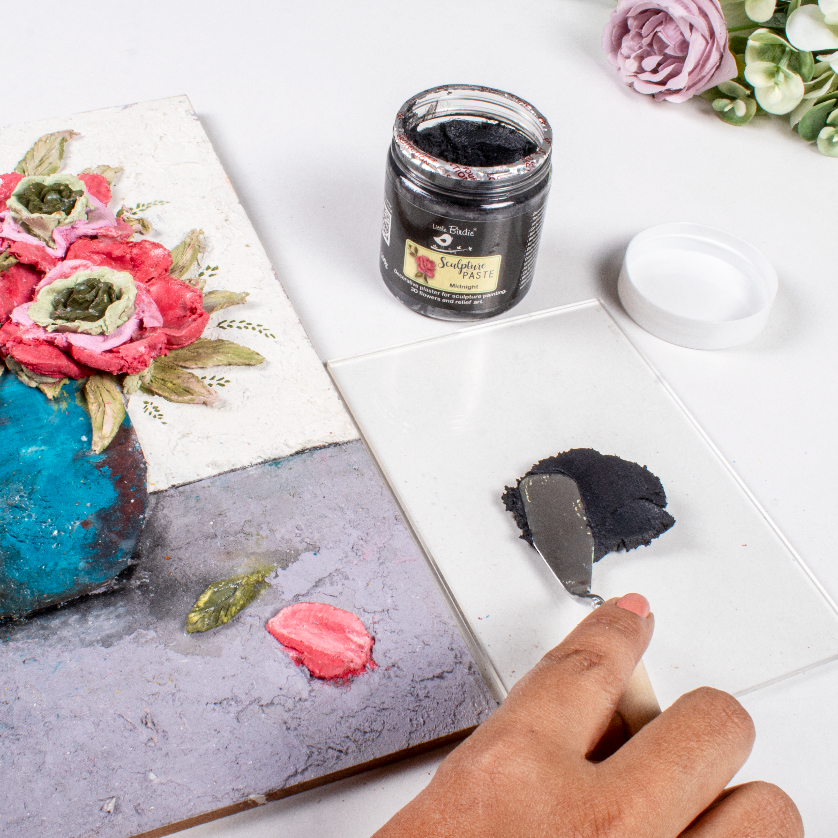 Sculpture Paste Midnight 160gm Bottle