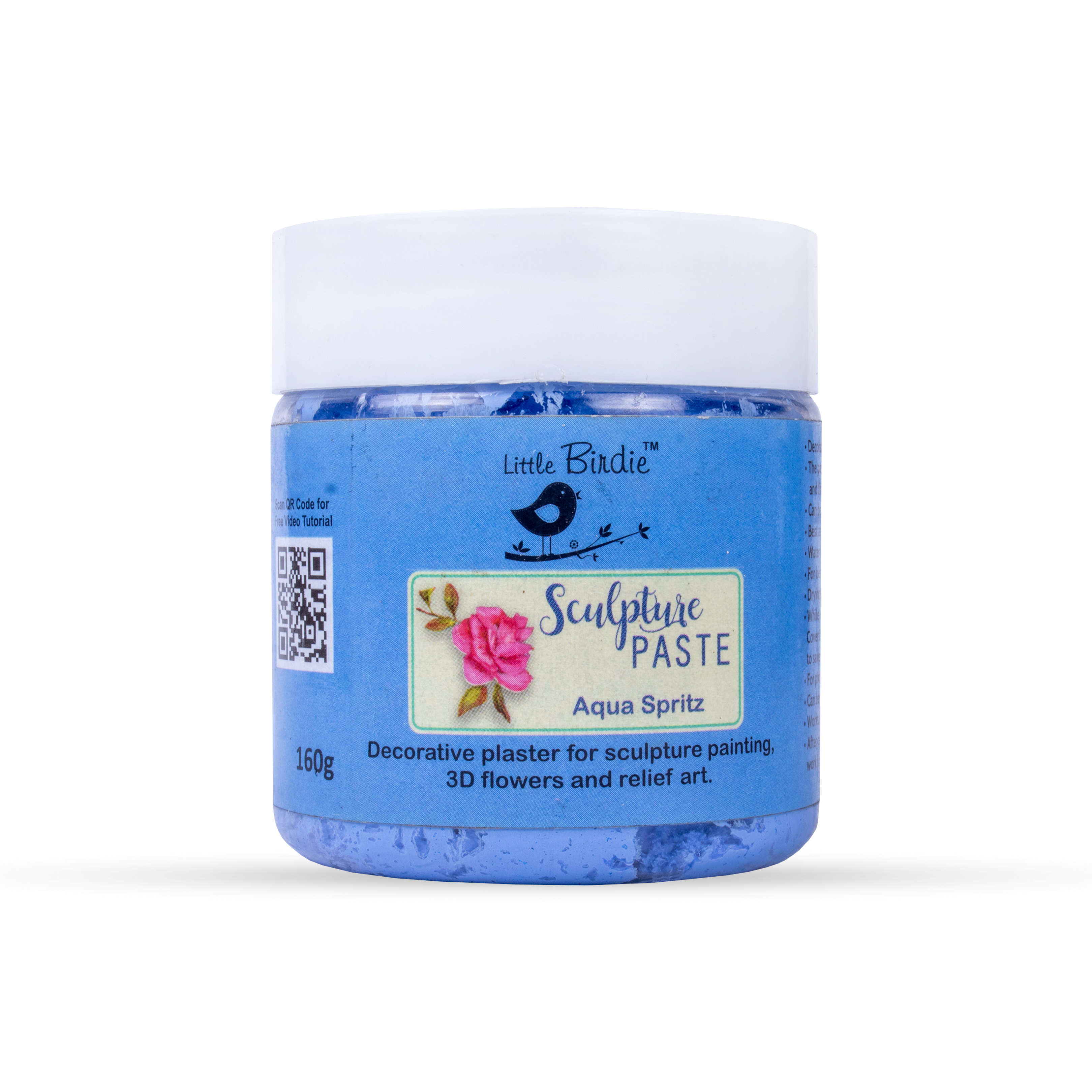 Sculpture Paste Aqua Spritz 160gm Bottle