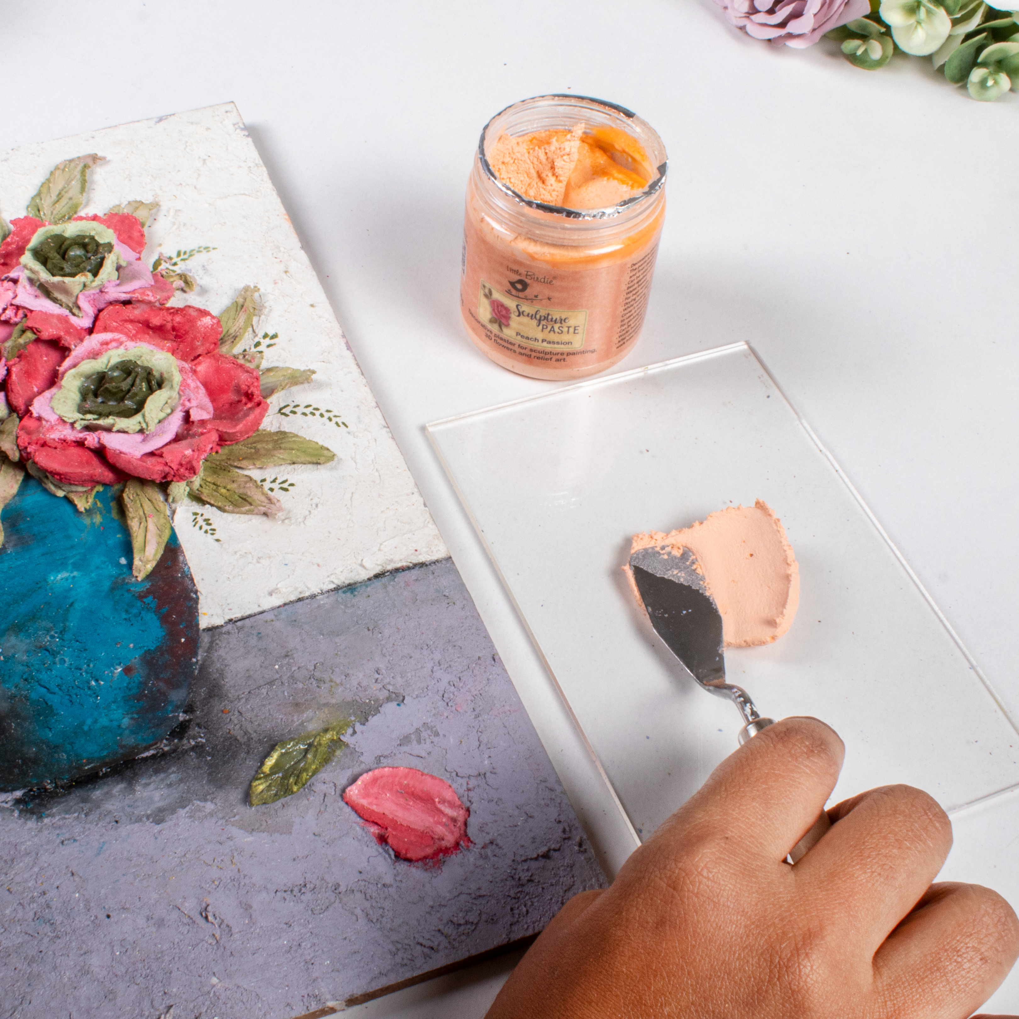 Sculpture Paste Peach Passion 160gm Bottle