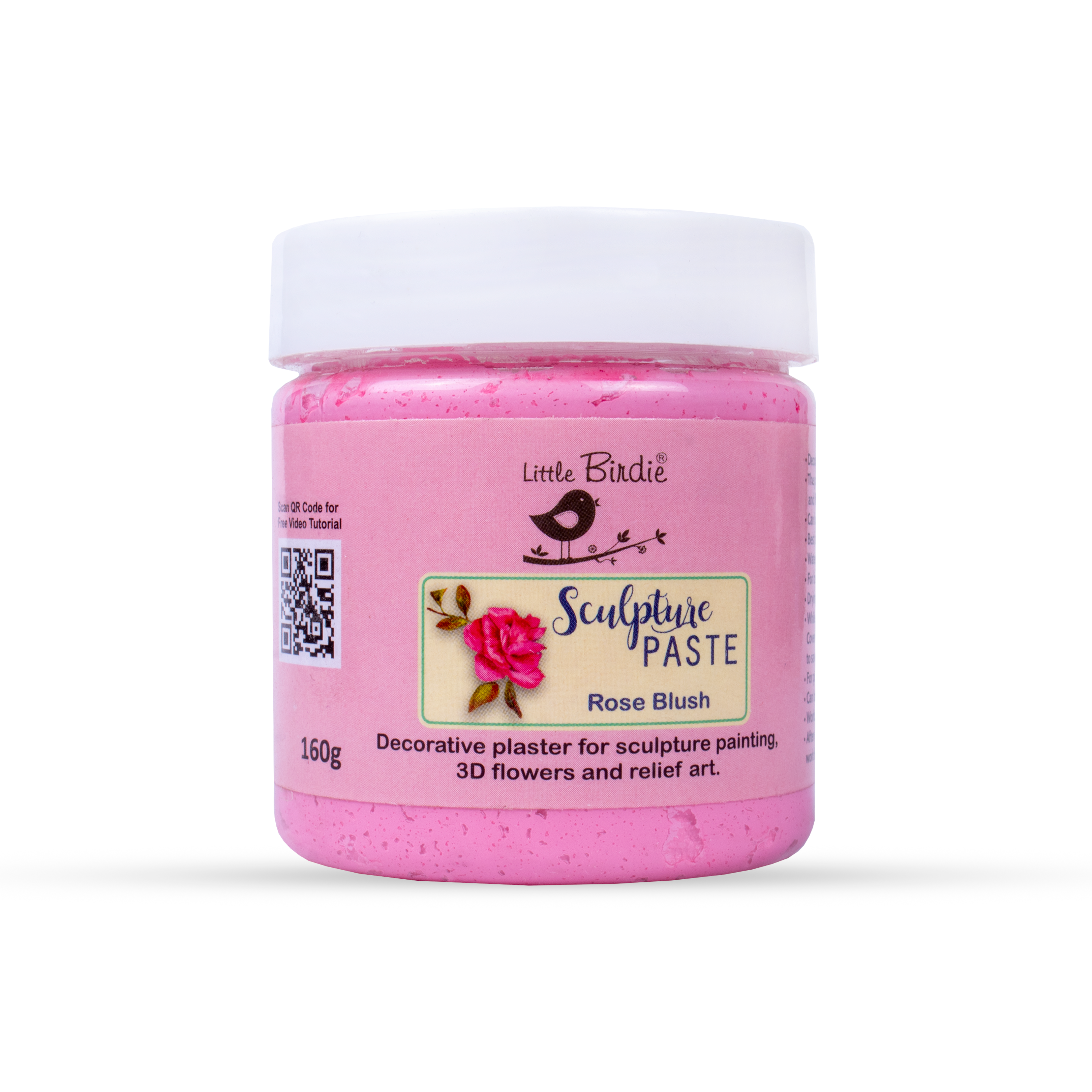 Sculpture Paste Rose Blush 160gm Bottle