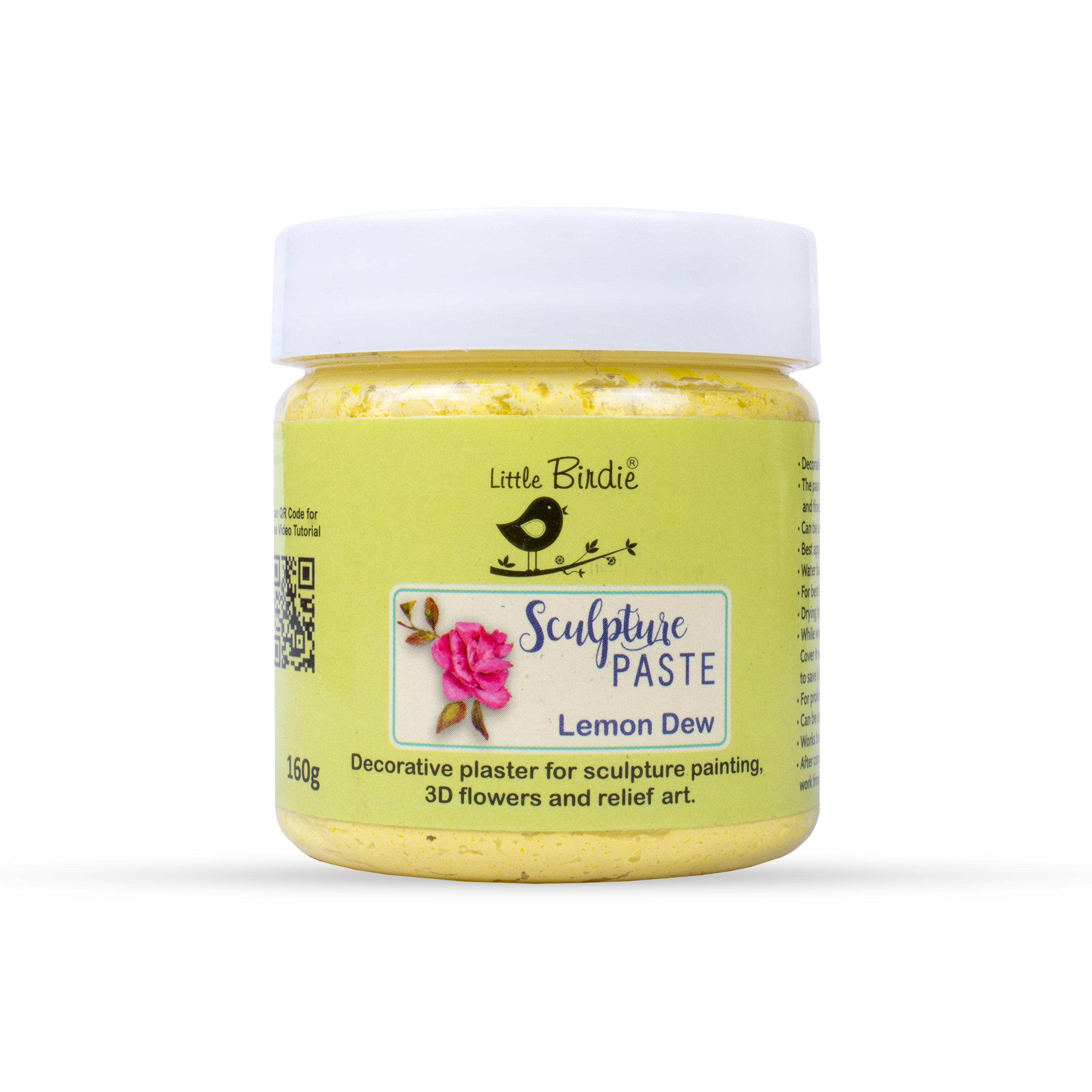 Sculpture Paste Lemon Dew 160gm Bottle
