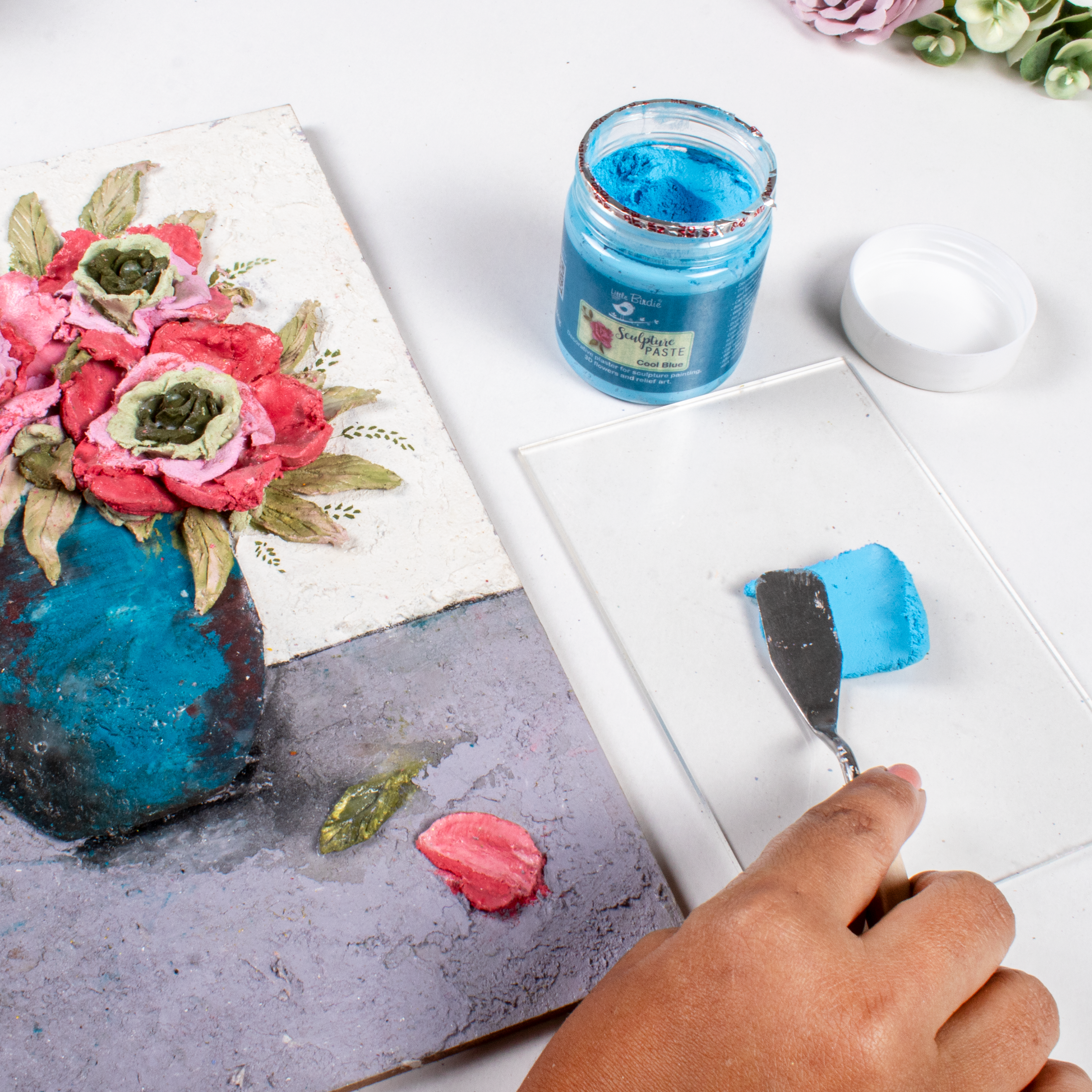 Sculpture Paste Cool Blue 160gm Bottle