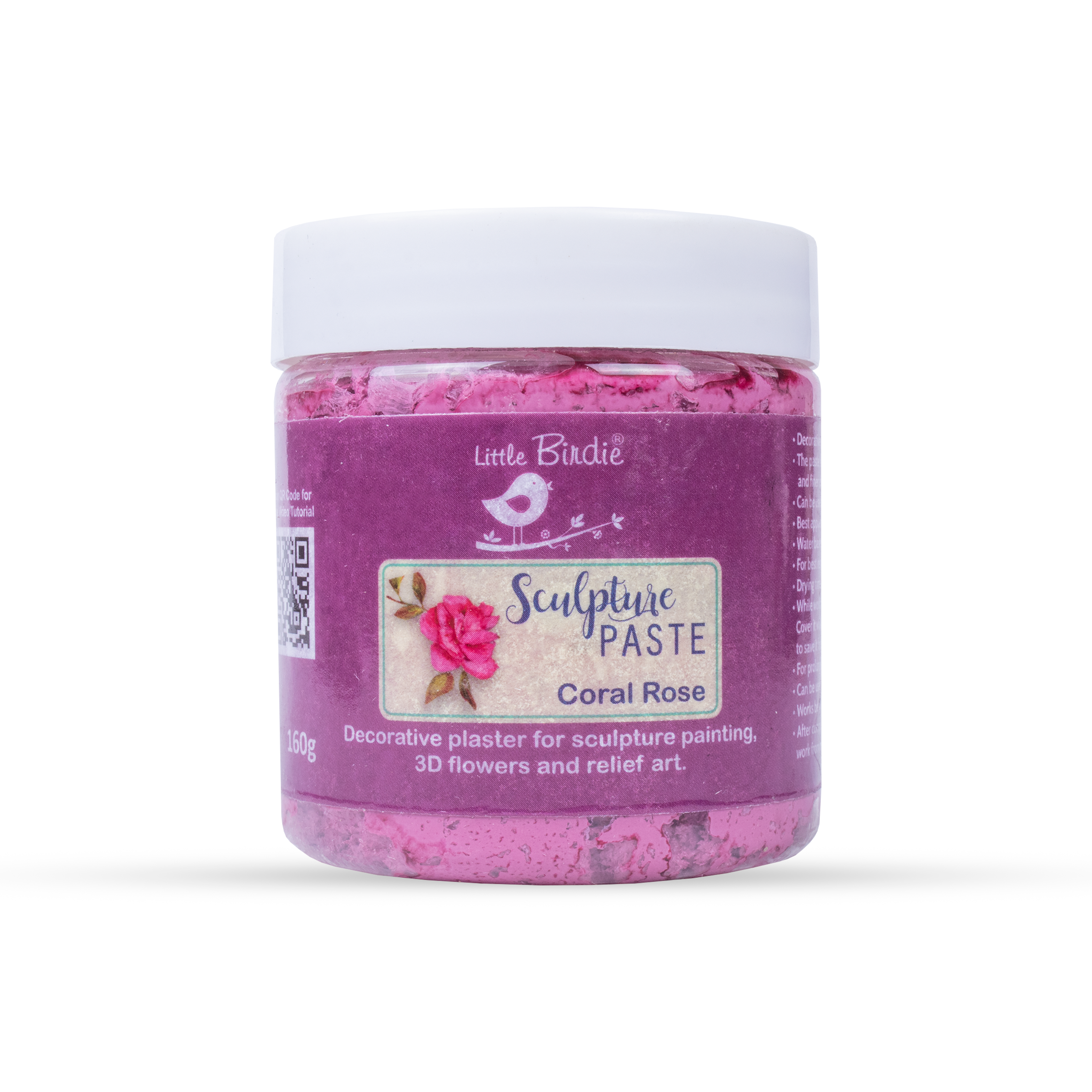 Sculpture Paste Coral Rose 160gm Bottle