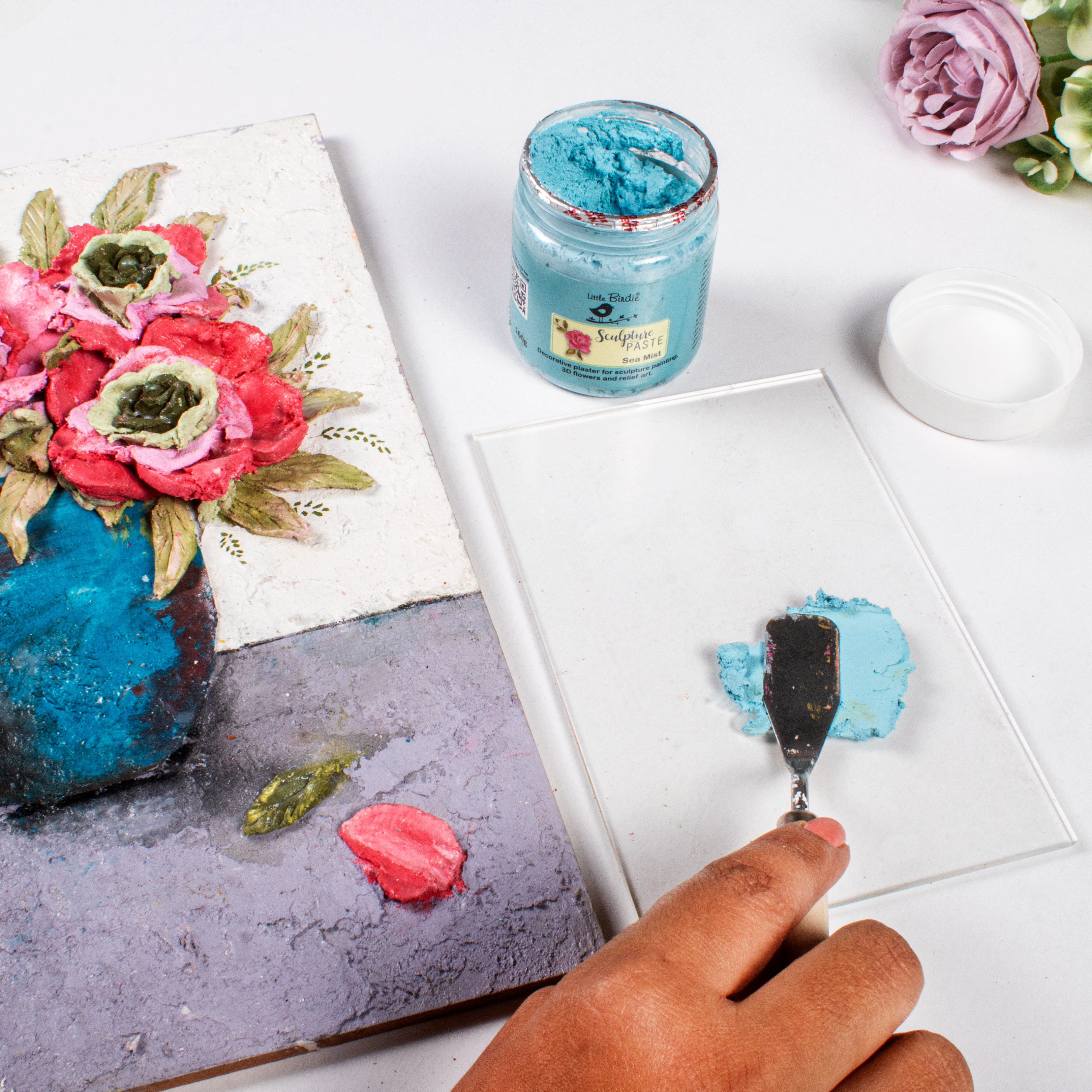 Sculpture Paste Sea Mist 160gm Bottle