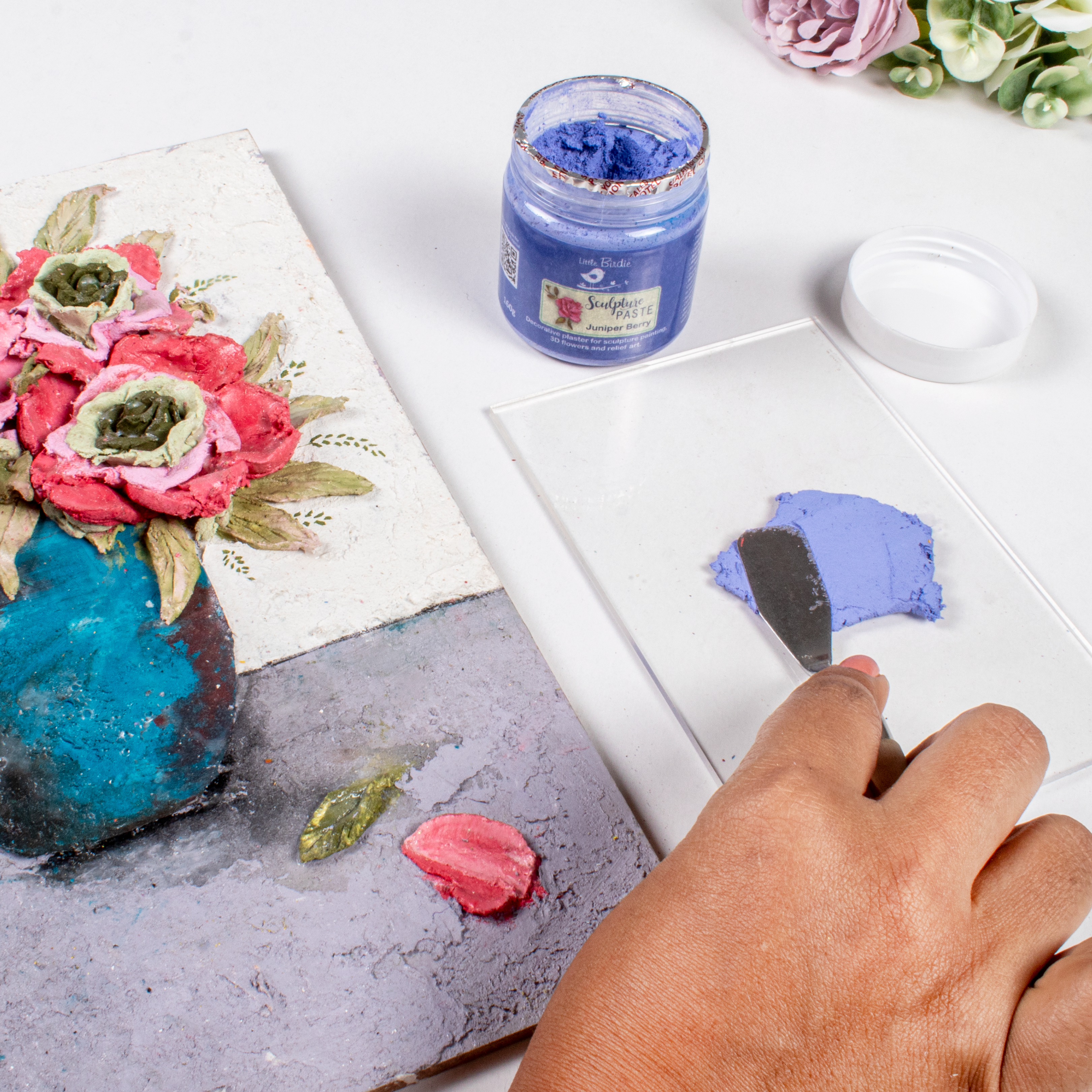 Sculpture Paste Juniper Berry 160gm Bottle