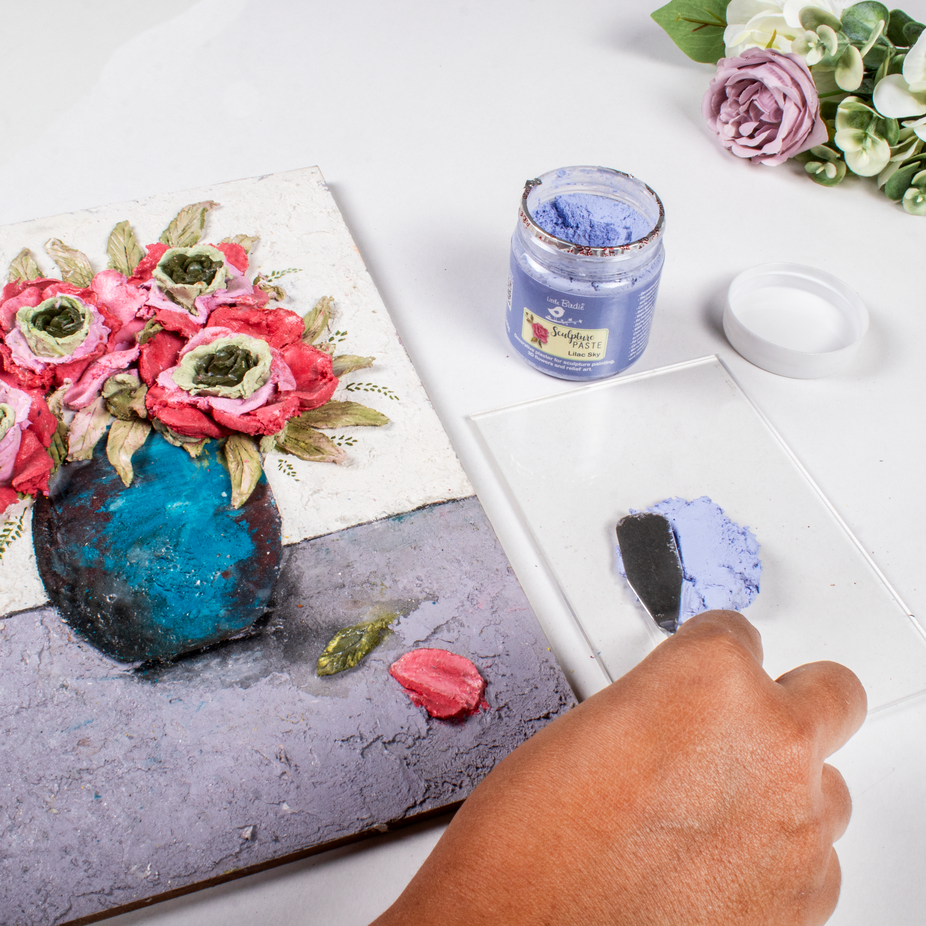 Sculpture Paste Lilac Sky 160gm Bottle