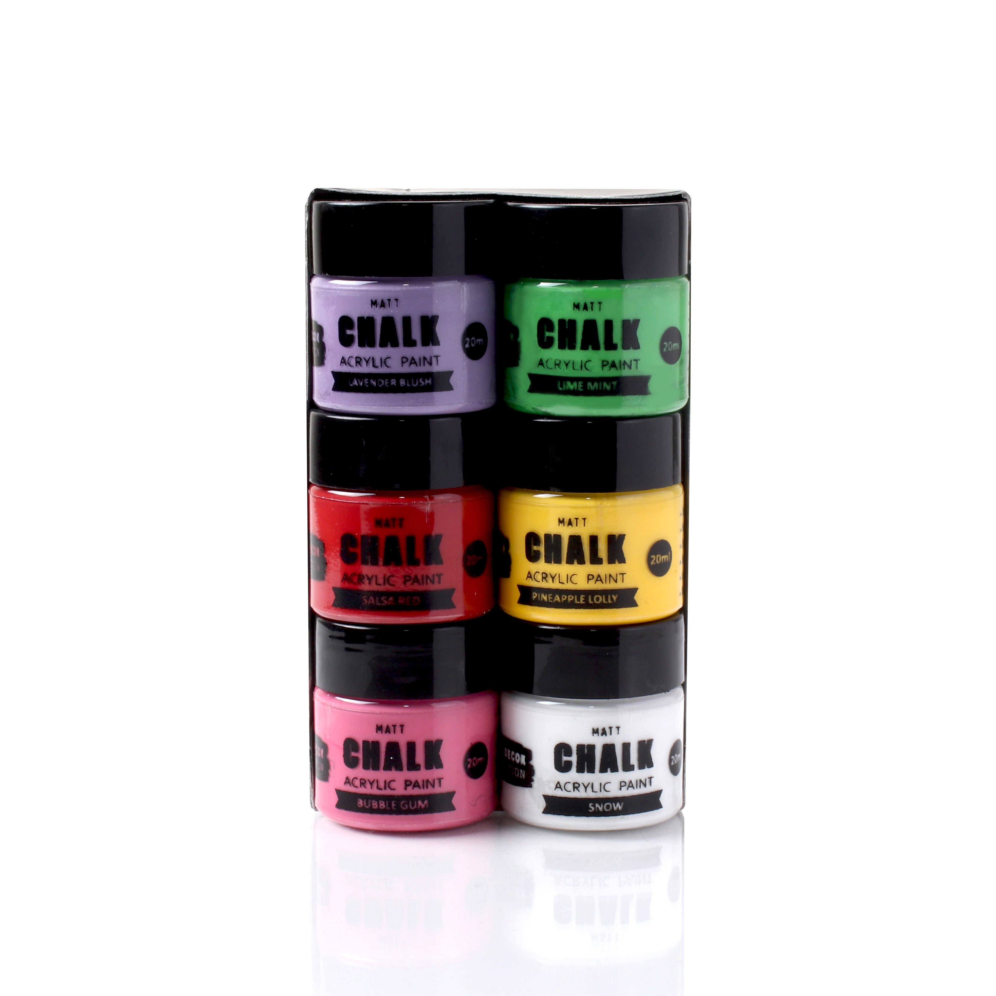 Home Decor Chalk Paint Meadow blossom 6Pcs X 20ml 1 Kit