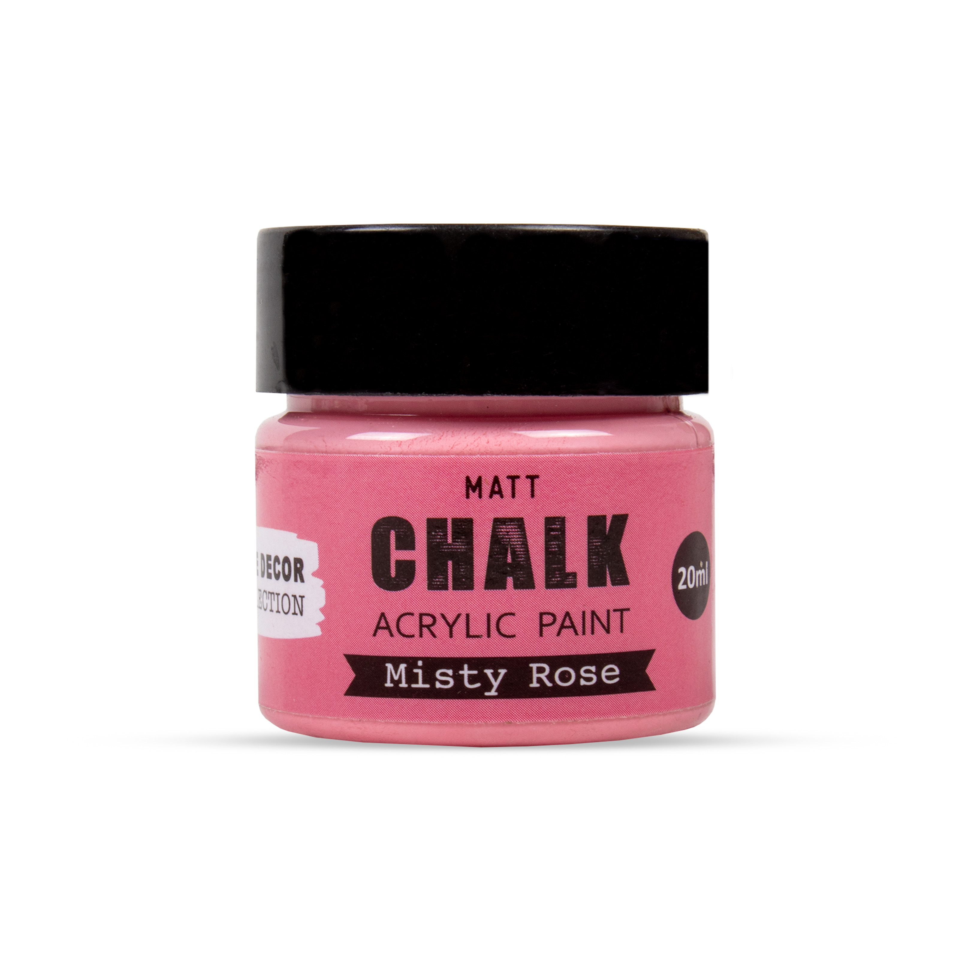Home Decor Chalk Paint Misty Rose 20ml Bottle