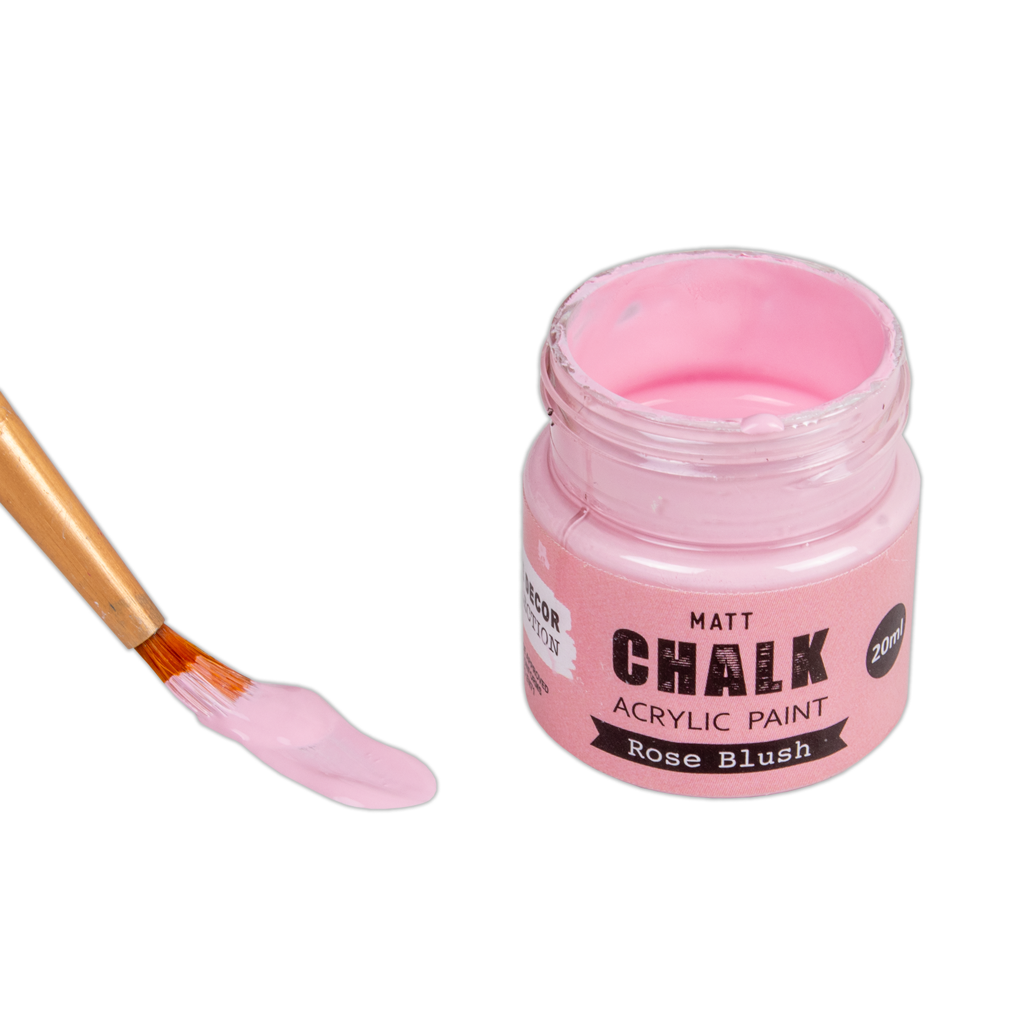 Home Decor Chalk Paint Rose blush 20ml Bottle