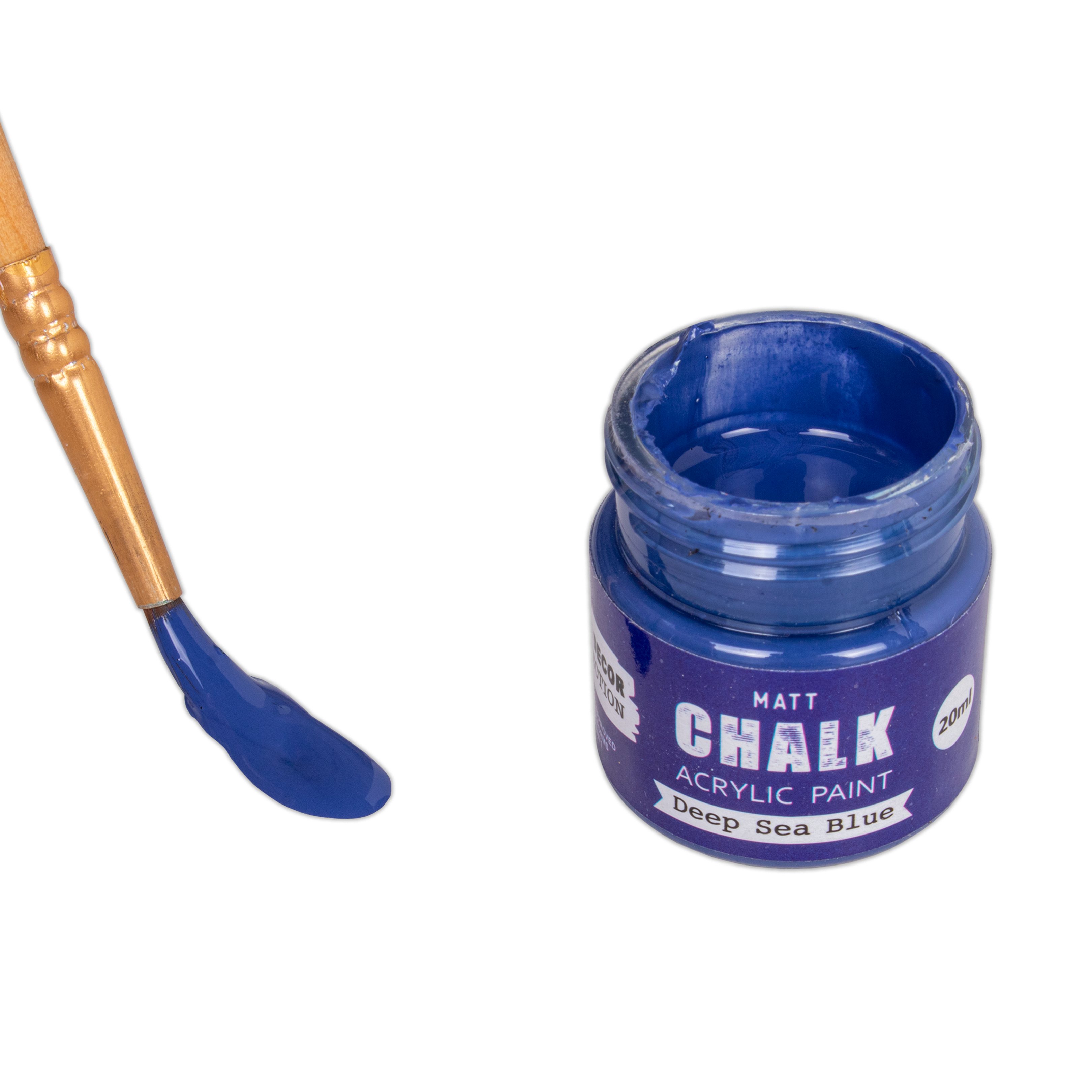 Home Decor Chalk Paint Deep sea blue 20ml Bottle