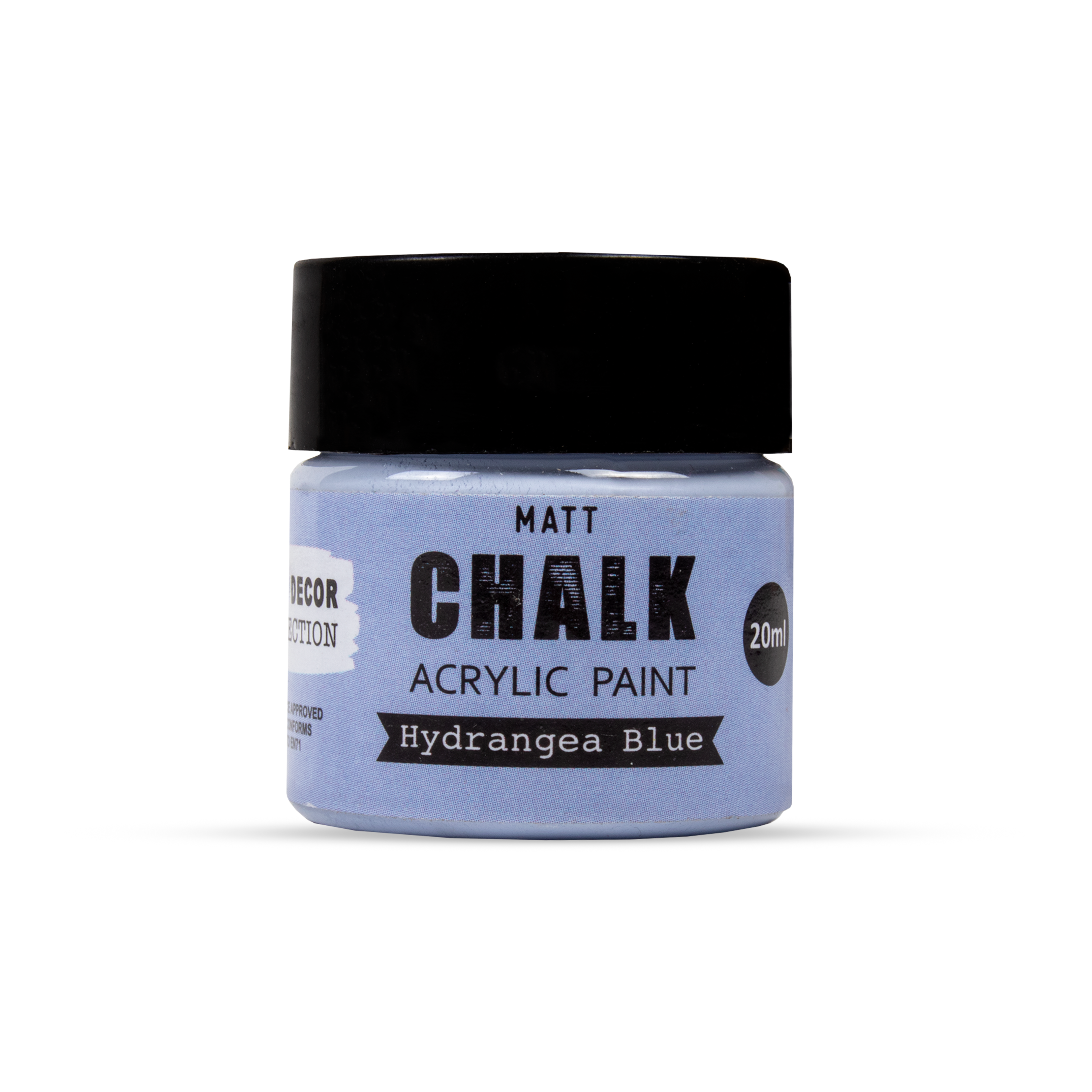 Home Decor Chalk Paint Hydrangea Blue 20ml Bottle