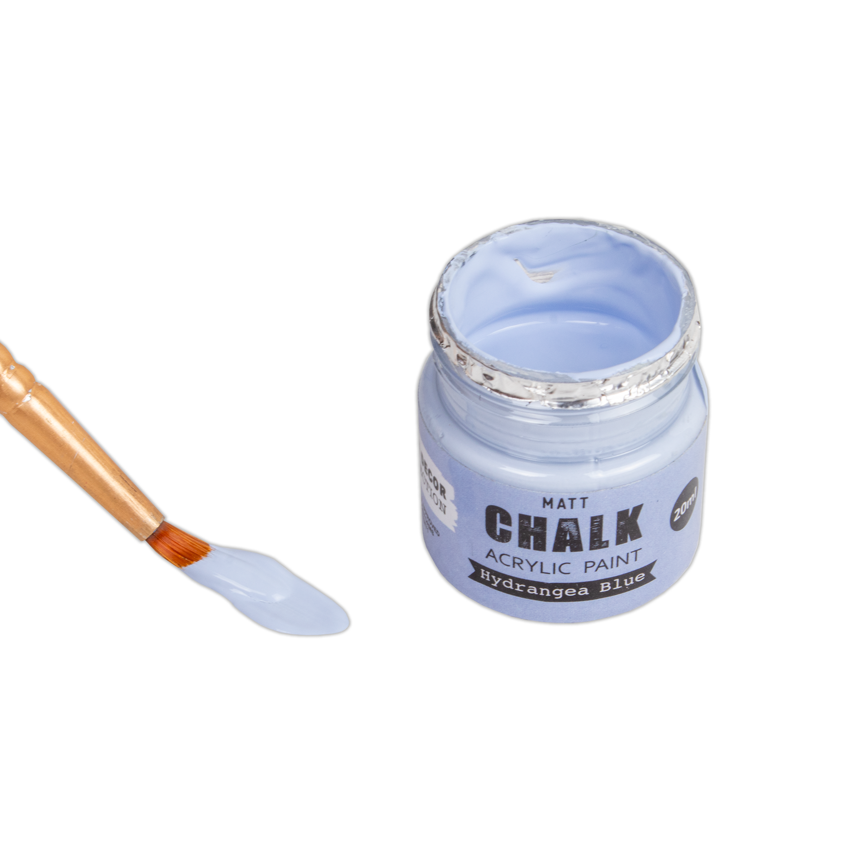 Home Decor Chalk Paint Hydrangea Blue 20ml Bottle