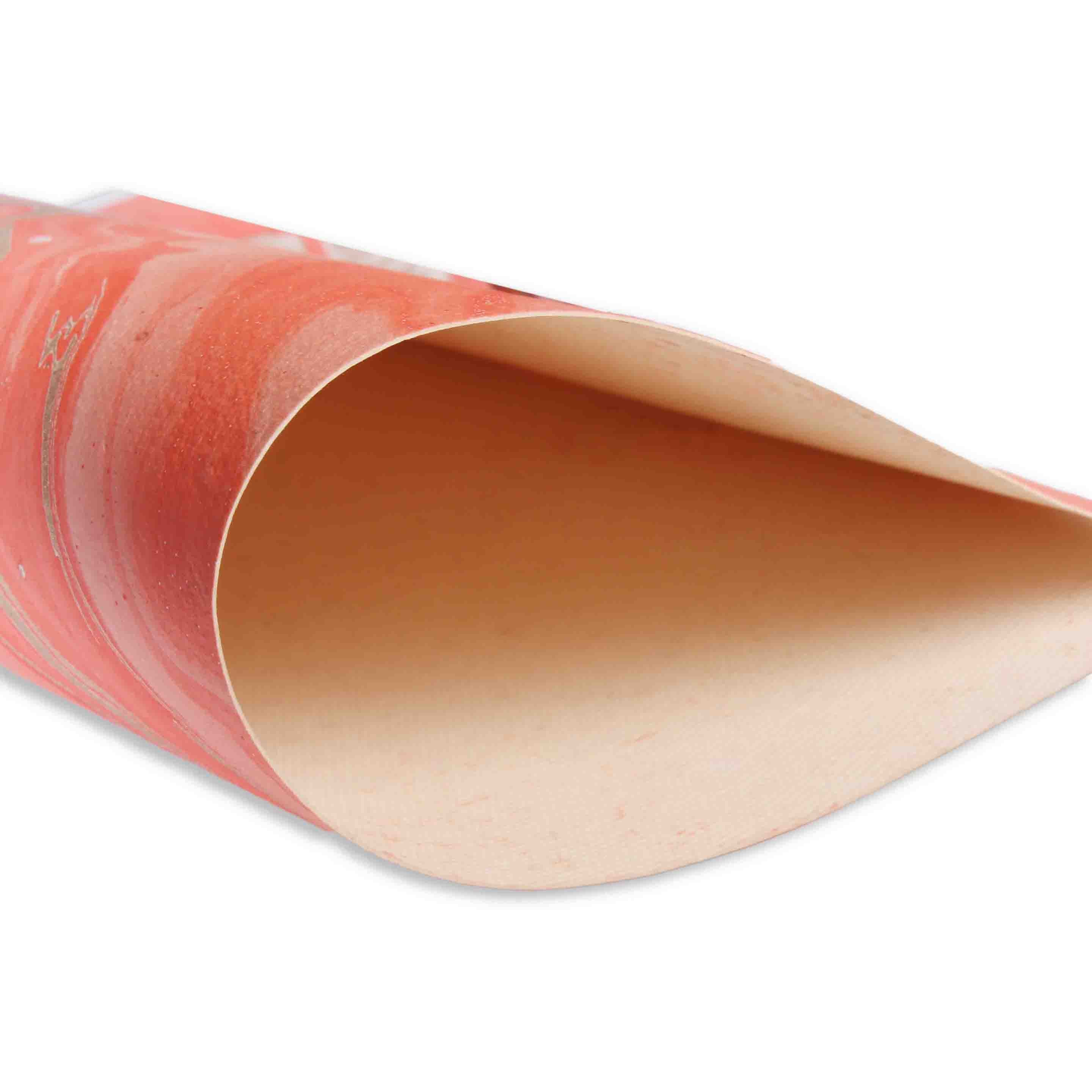 Marbled Paper Shimmer Coral A4 1Sheet Lb