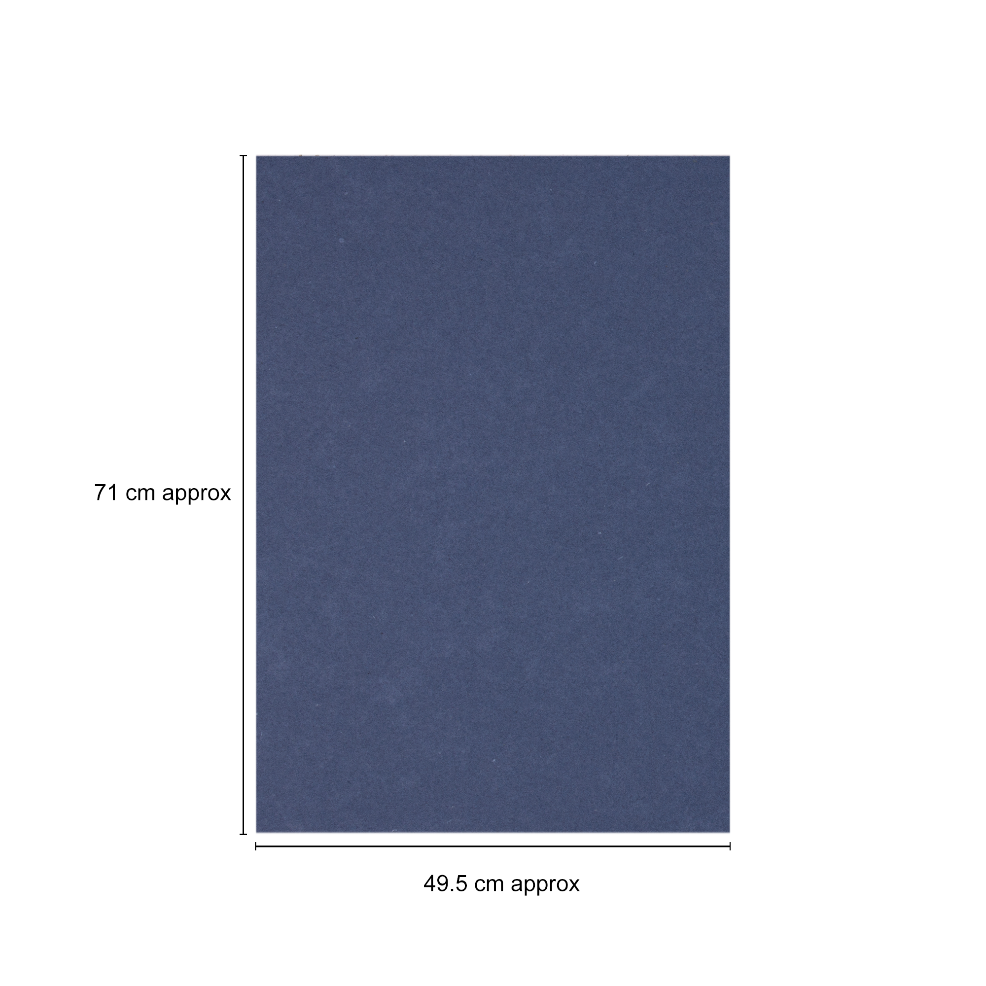 Eco Friendly Denim Paper 200gsm 26.5x19.5inch 1Sheet