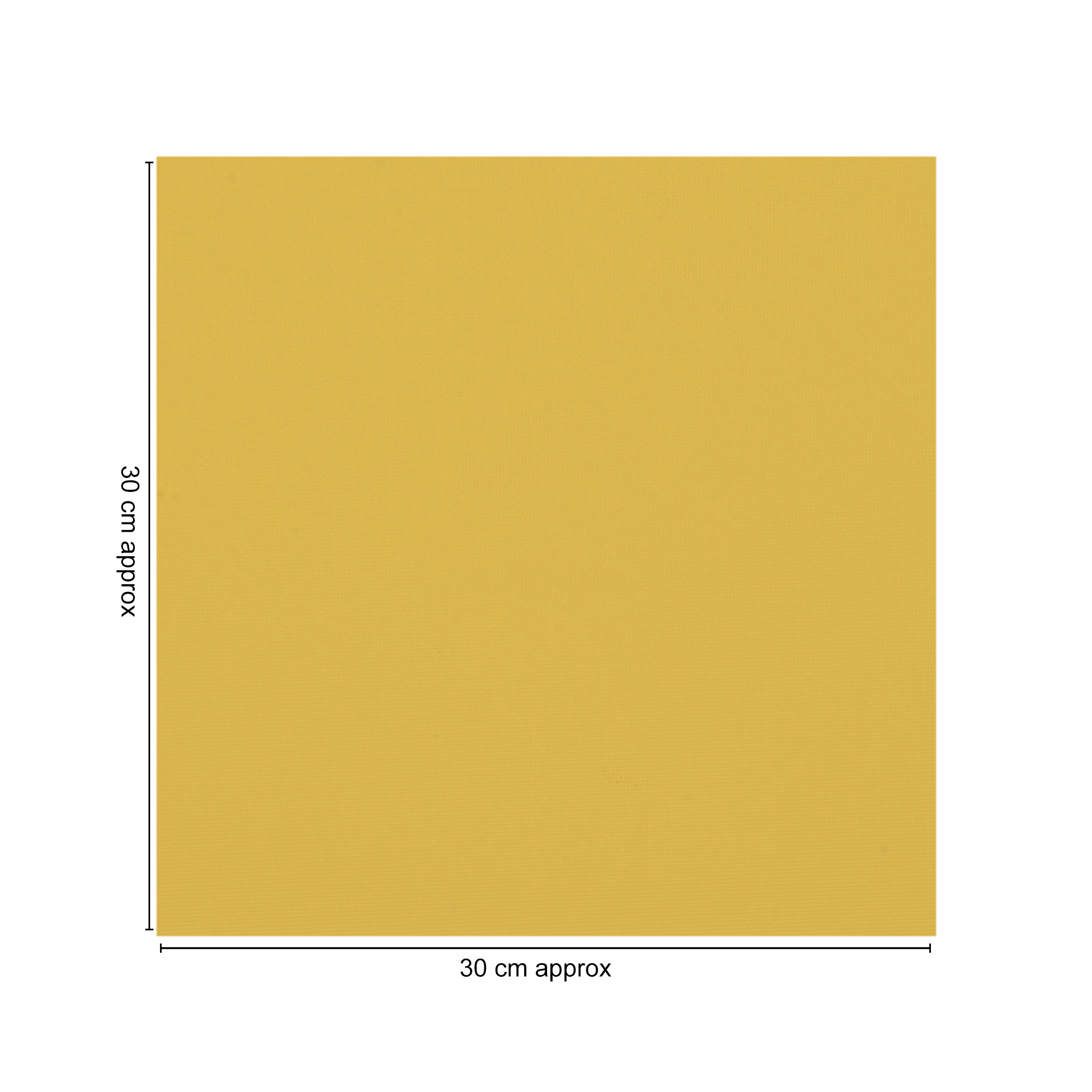 Linen Paper Gold 12 x 12inch 100gsm 1Sheet